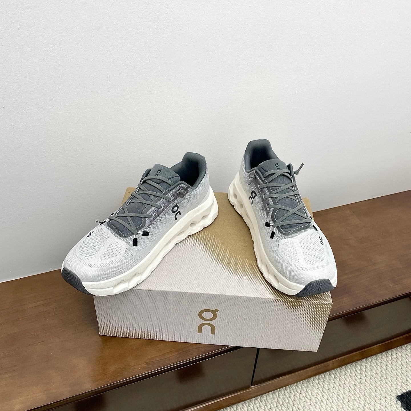 Loewe 26s Cloudtilt Sneaker In Light Grey Recycled Polyester