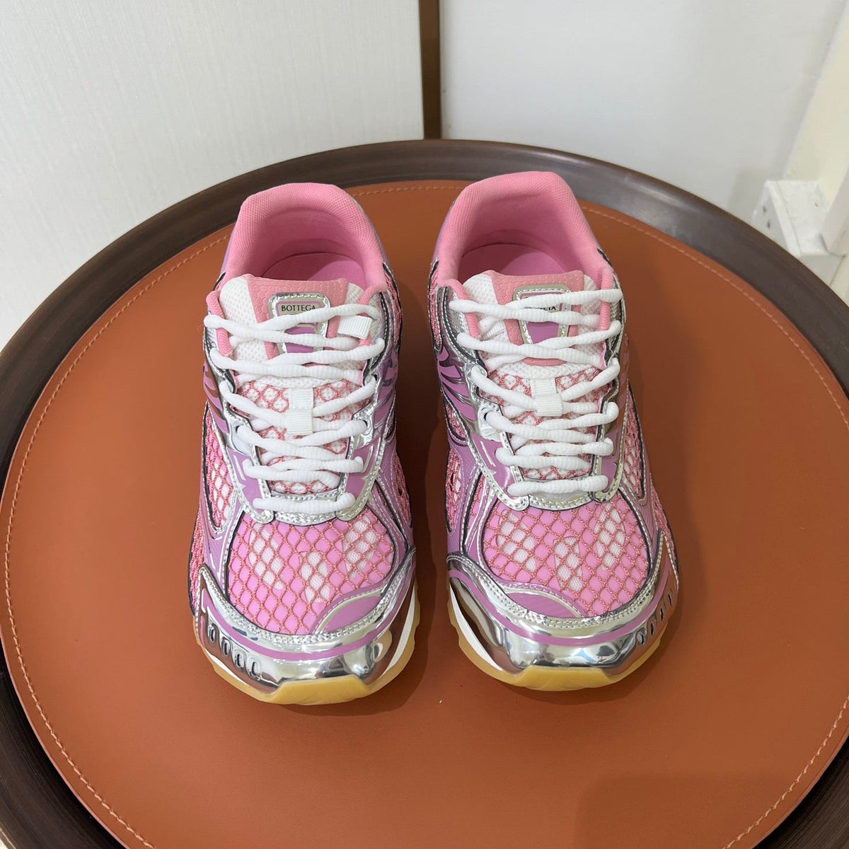 BV 26s Orbit Metallic Mesh Pink Silver 195120