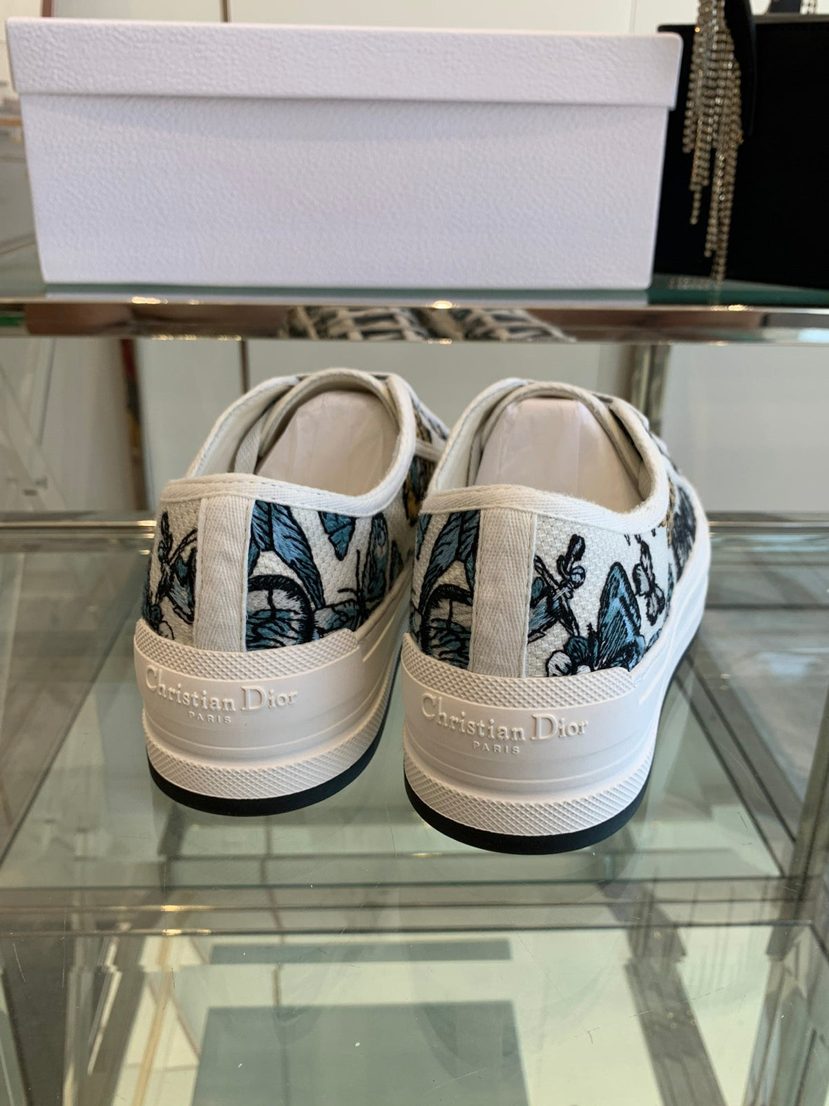 CD Walk'n Platform Sneaker In Colorful Embroidered Fabric