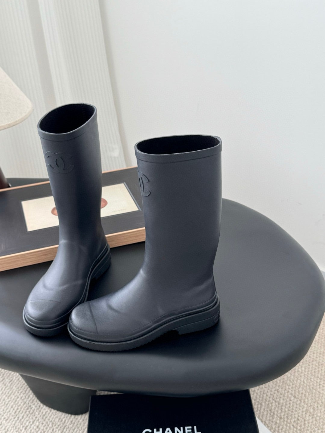 CC 26s Rain Boots Black Rubber 927127