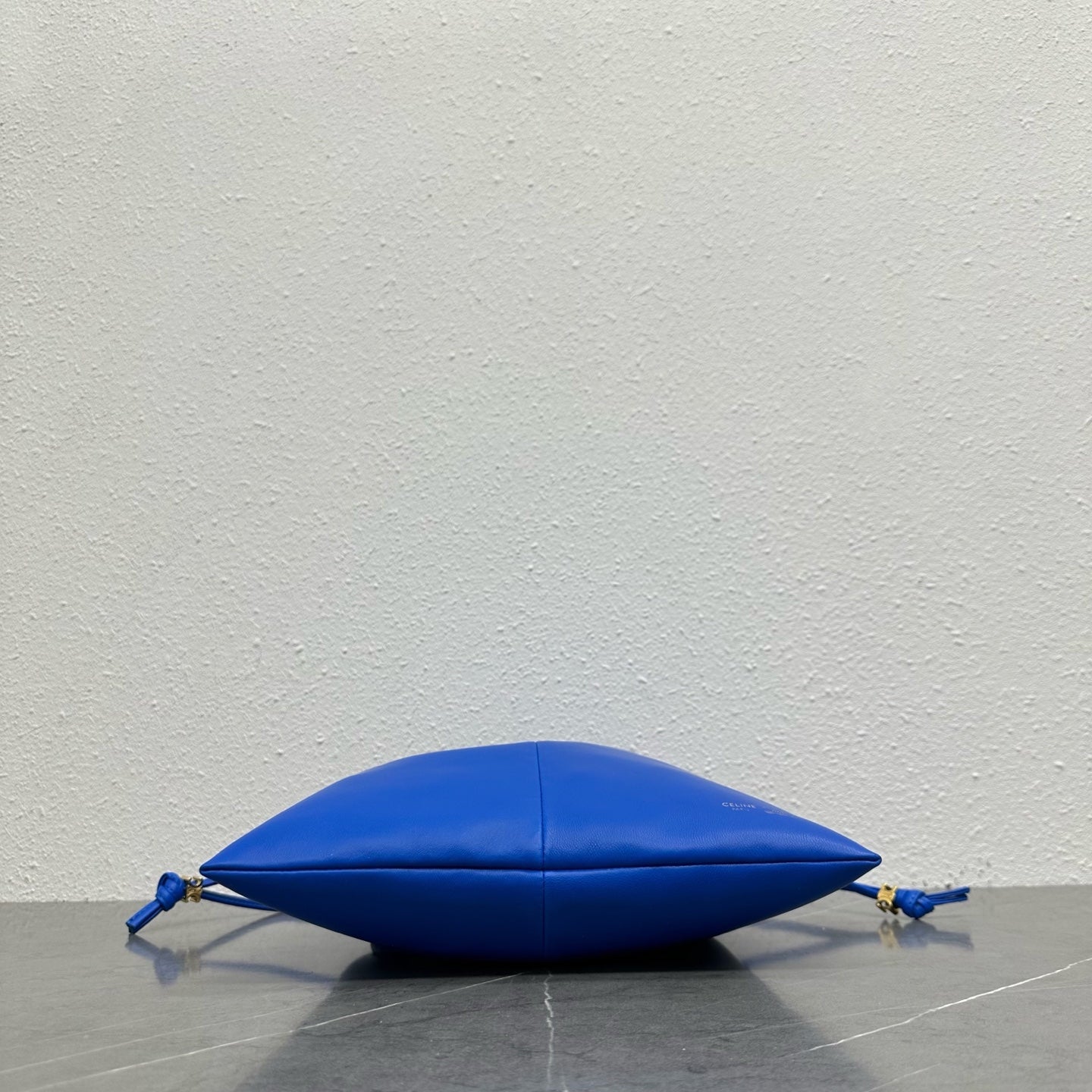 Celine Crystal Pouch Ultra Blue Lambskin