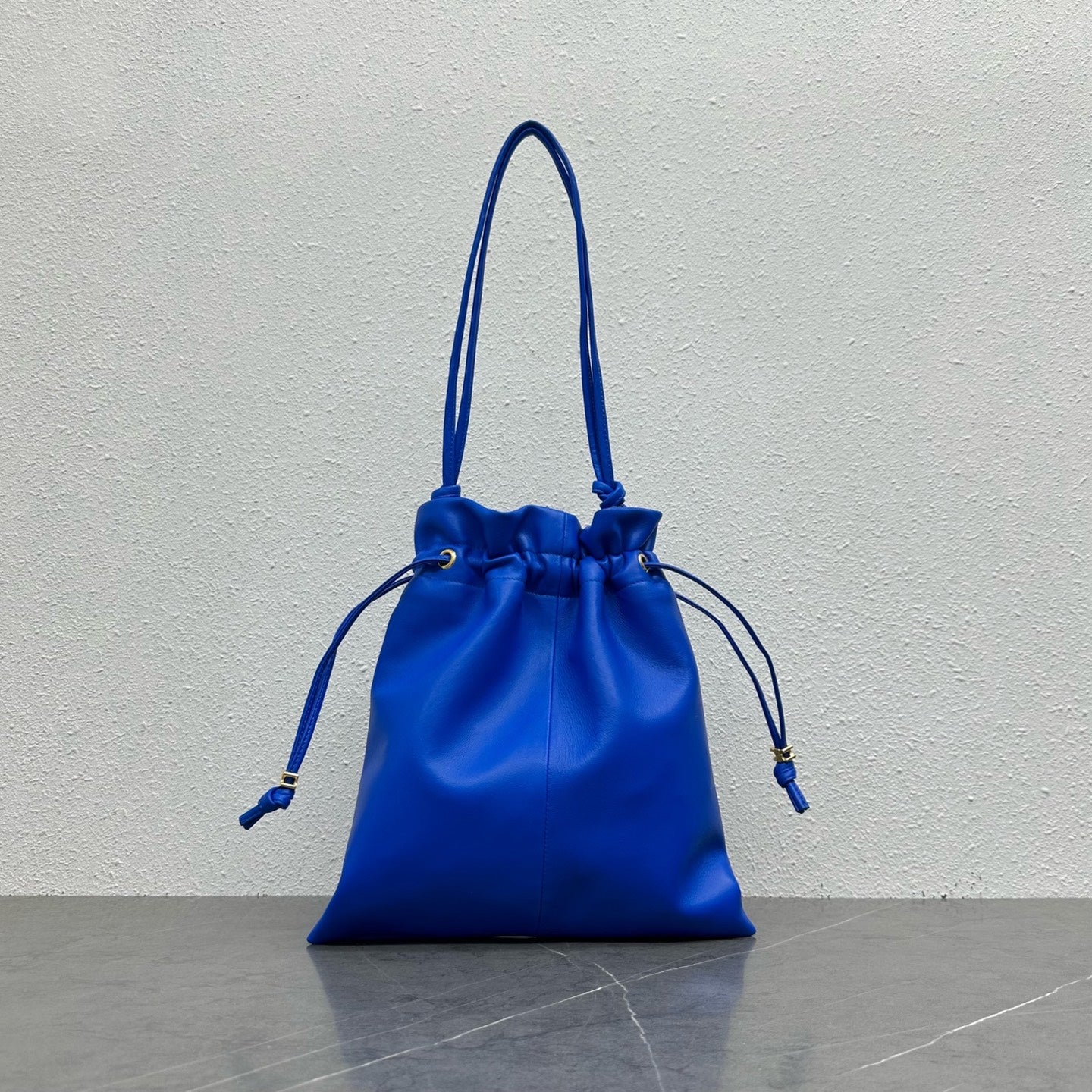 Celine Crystal Pouch Ultra Blue Lambskin