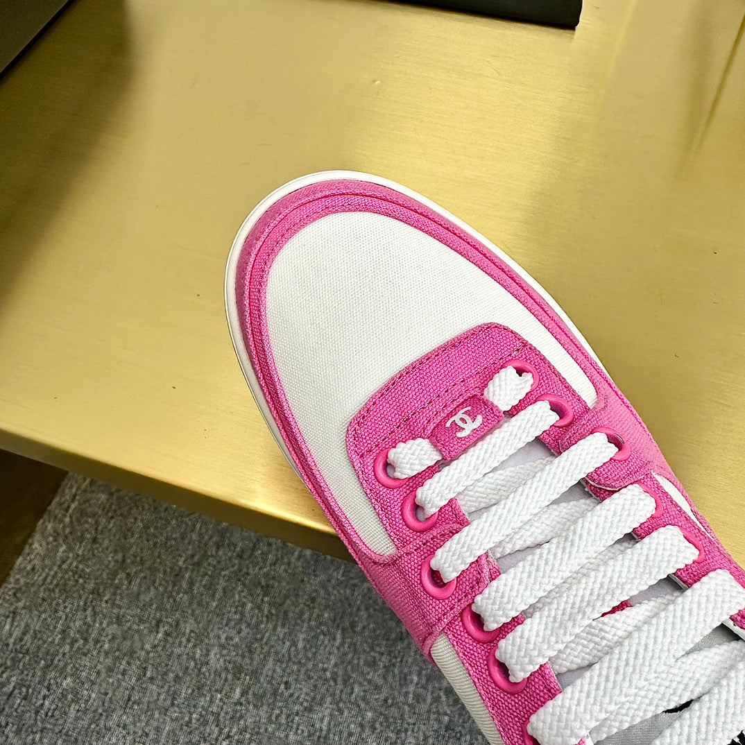 CC 24C Cruise Sneakers Hot Pink White Cotton 980938