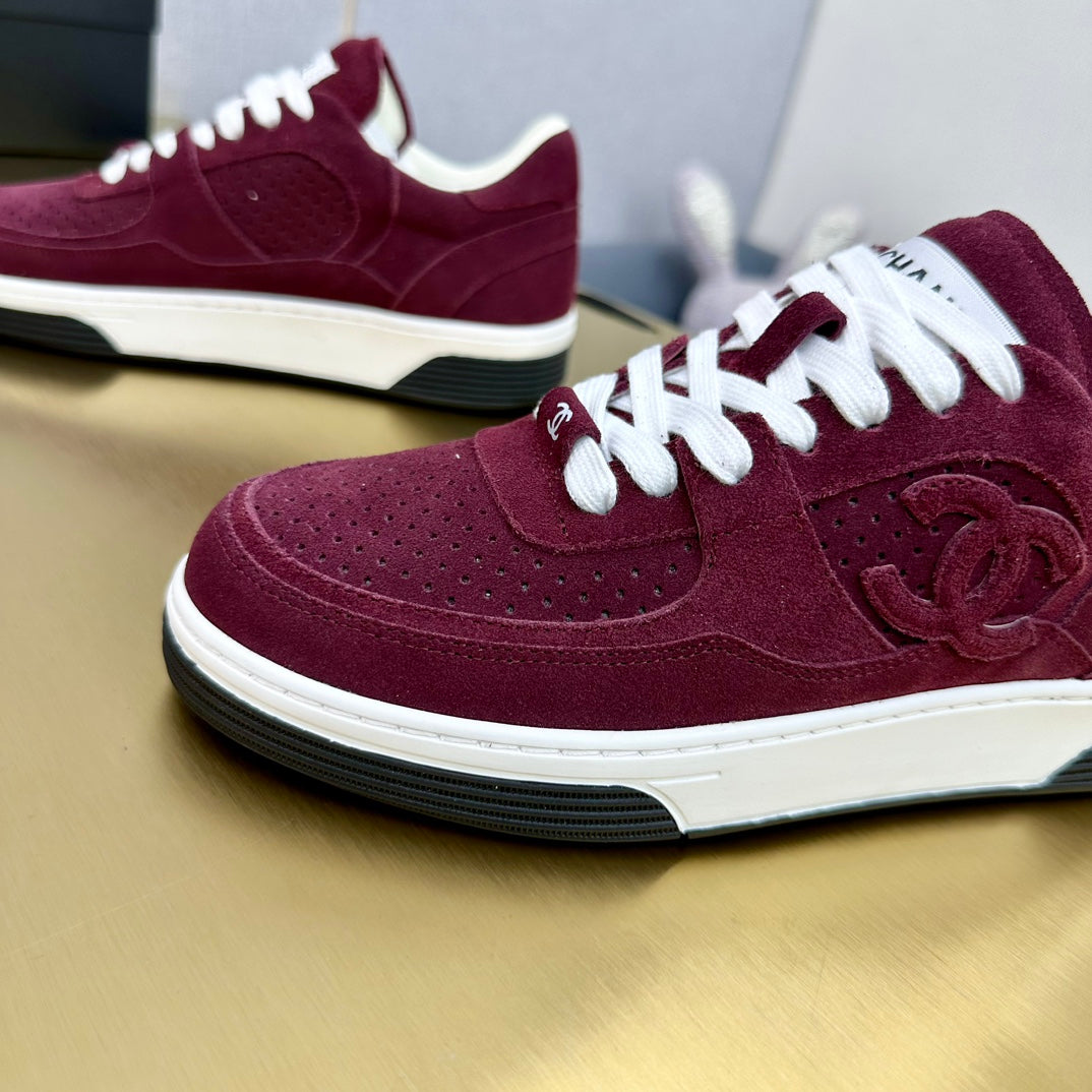 CC 24C Cruise Sneakers Burgundy Suede 980930