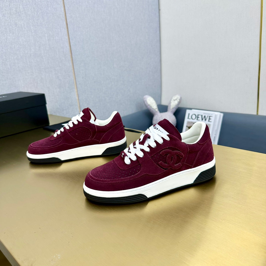 CC 24C Cruise Sneakers Burgundy Suede 980930