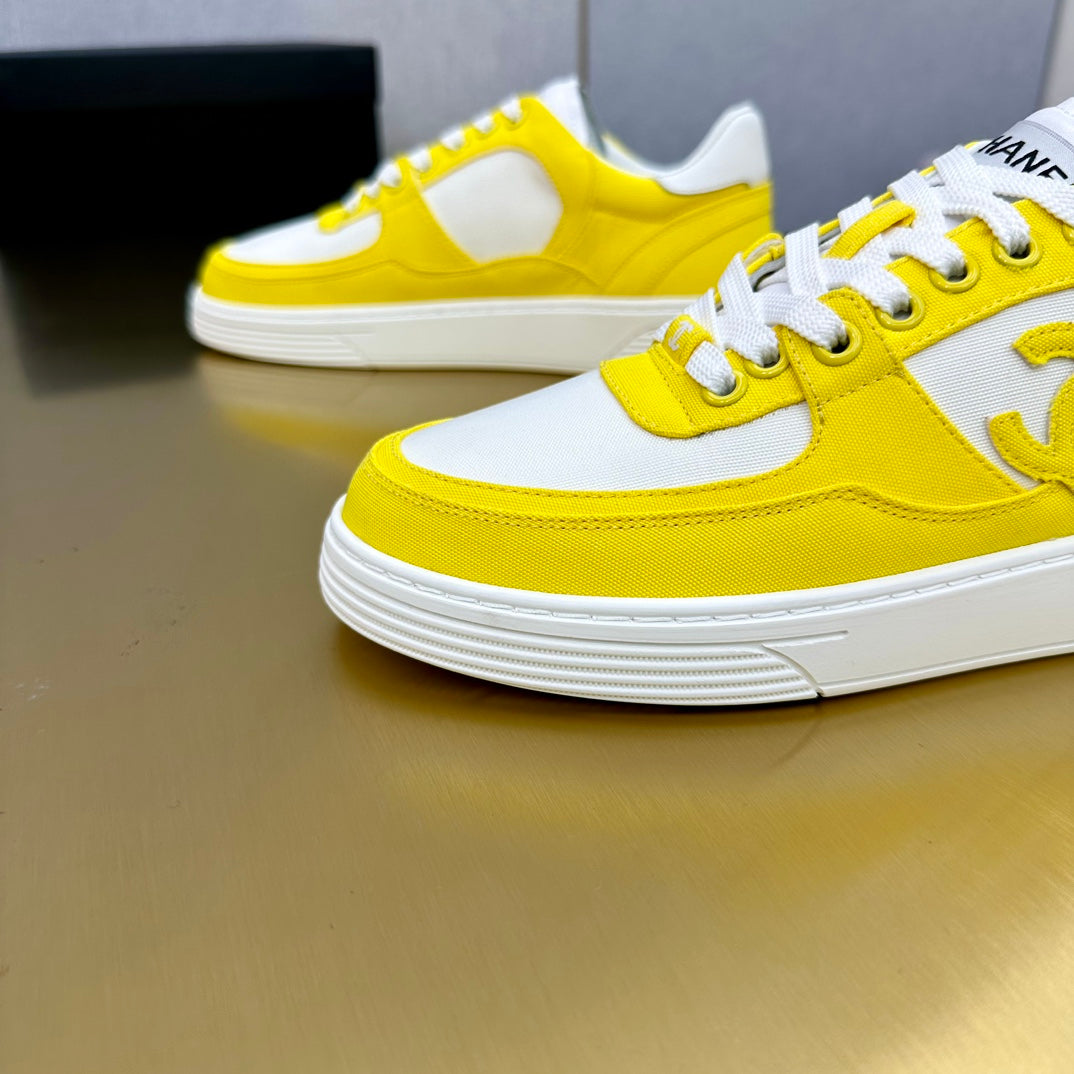 CC 24C Cruise Sneakers Bright Yellow Suede 980926