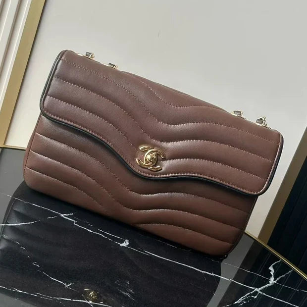 Chanel 2026 Flap Bag 25.5cm Patinated Lambskin