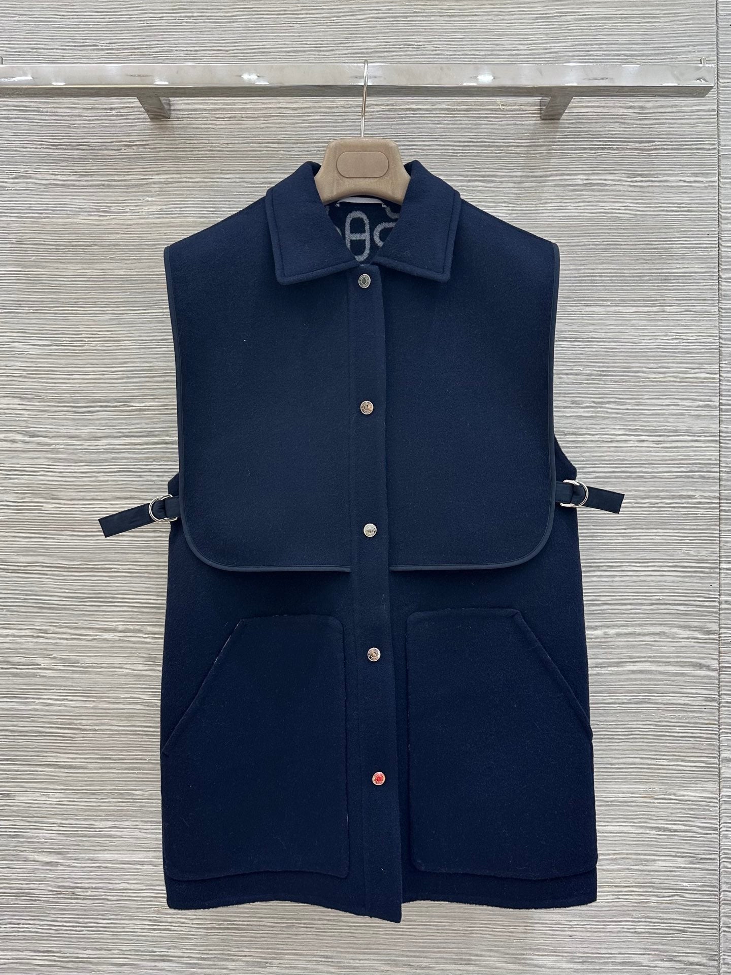 HM 26s Vest Navy Blue Side Buckles 427314
