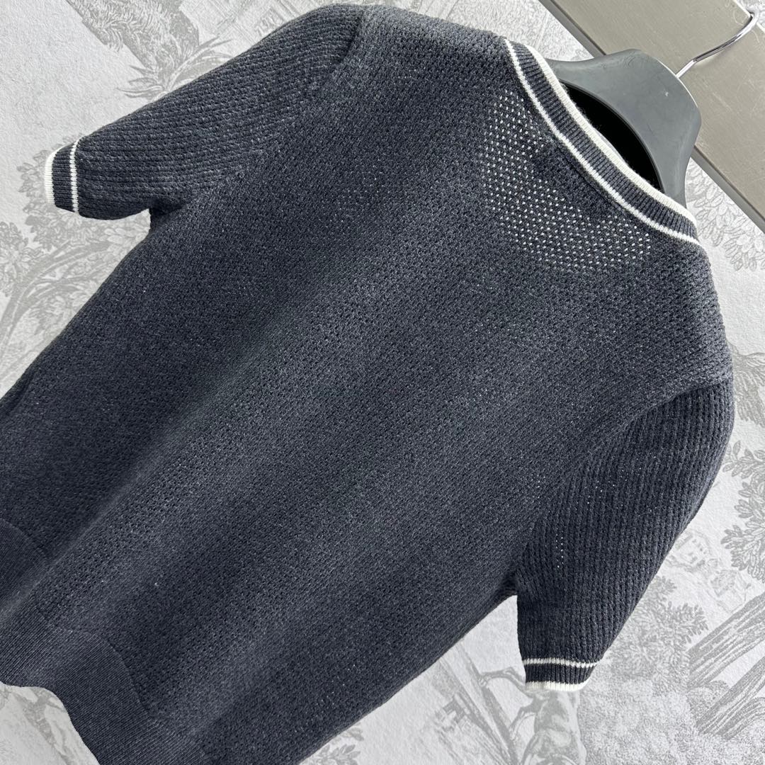 Miu 25 T-Shirt Black Wool 232002