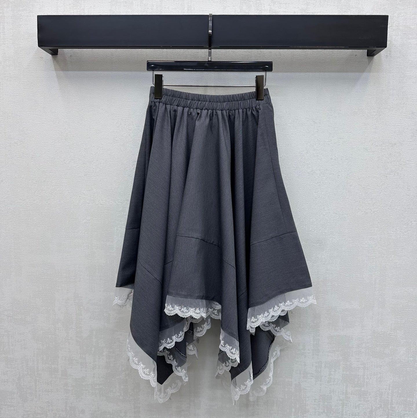 CD 26s Asymmetrical Skirt Grey Polyester 363938