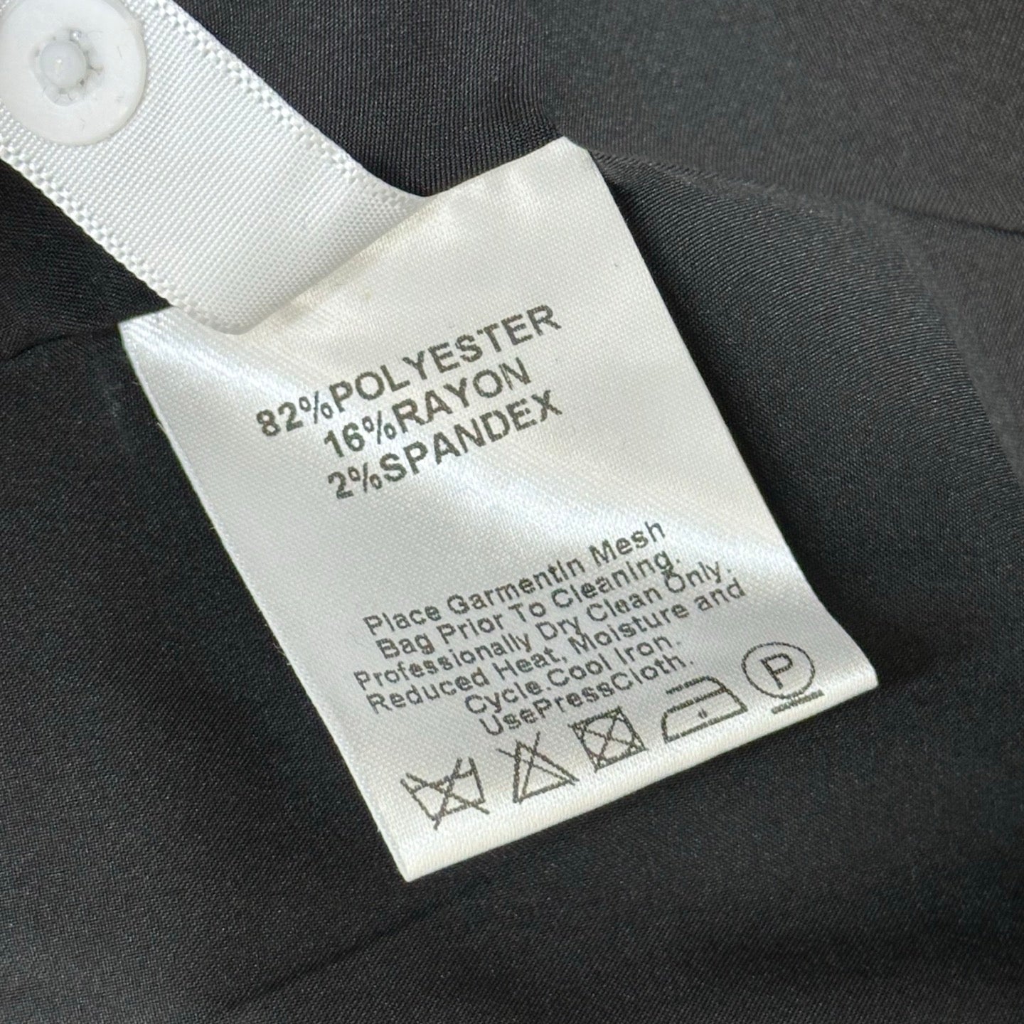 CD 26s Asymmetrical Skirt Black Polyester 363936