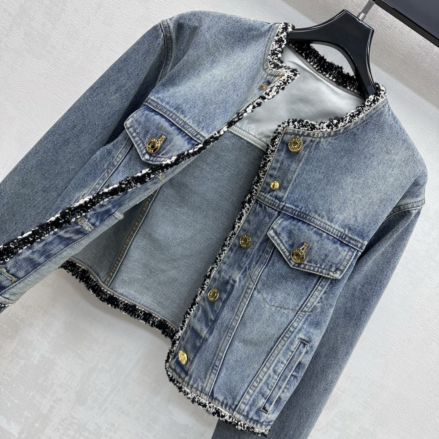 CC 26s Patchwork Jacket Blue Denim 363948