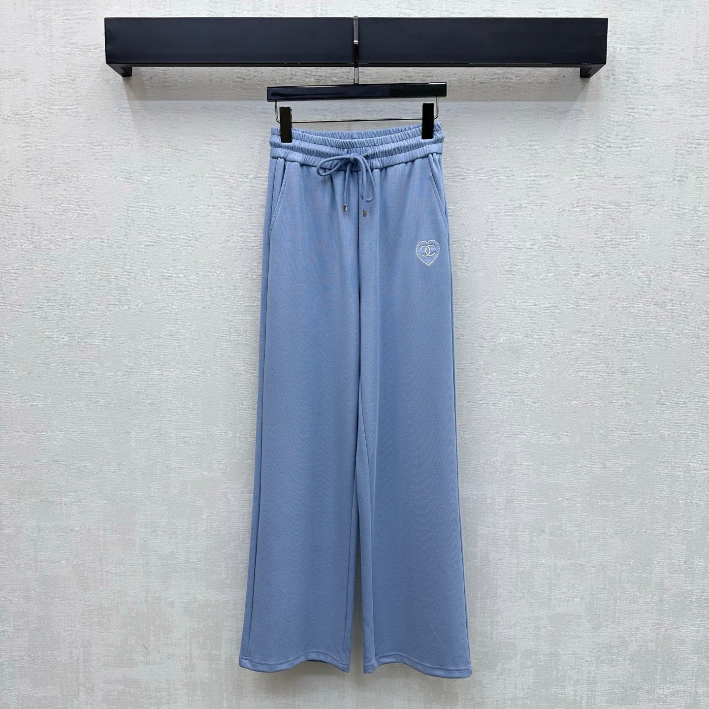 CC 2026 Straight-Leg Trousers Blue Tencel Cotton 366977