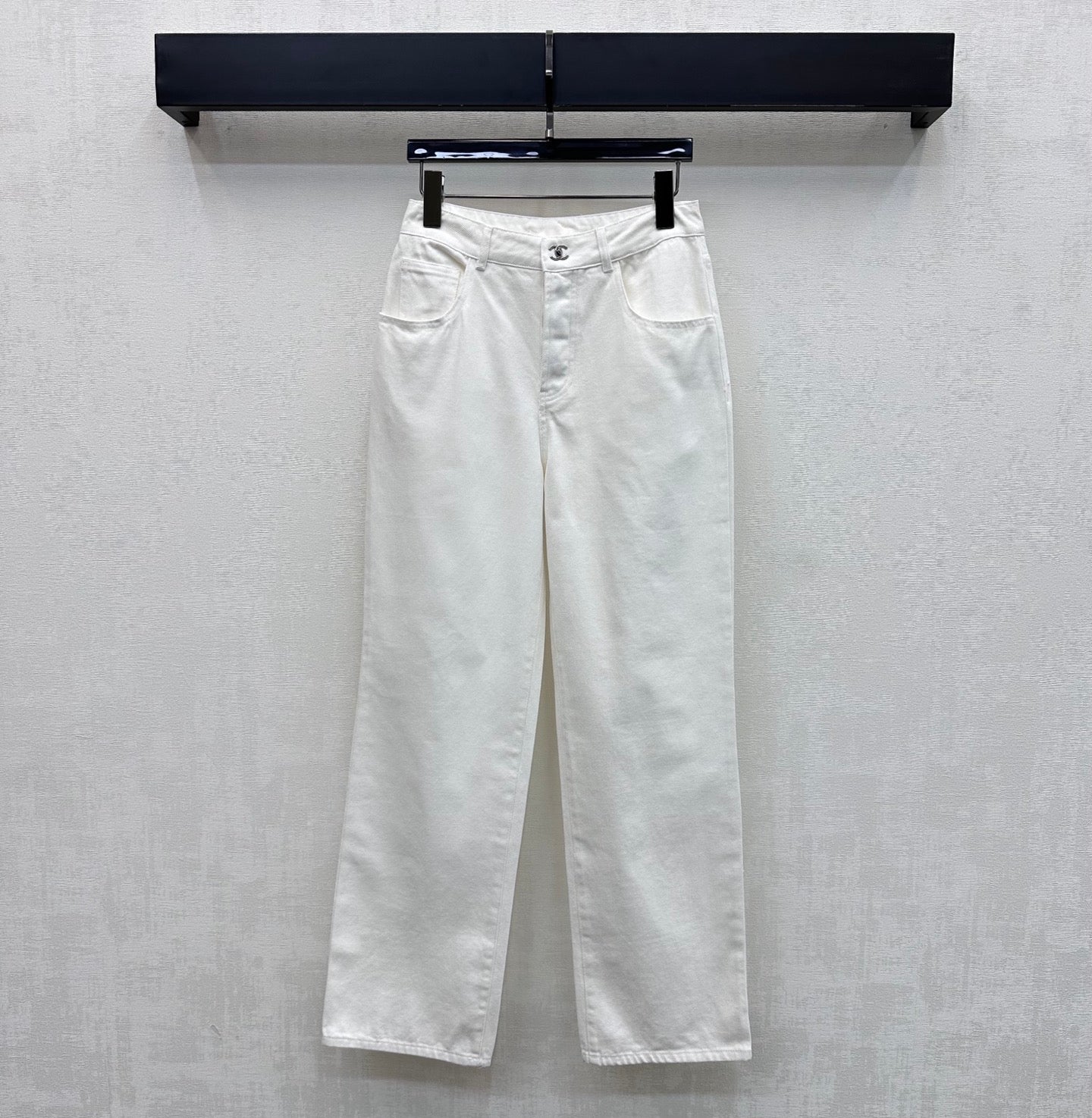 CC 26s Button-Up Jeans White Denim 366924