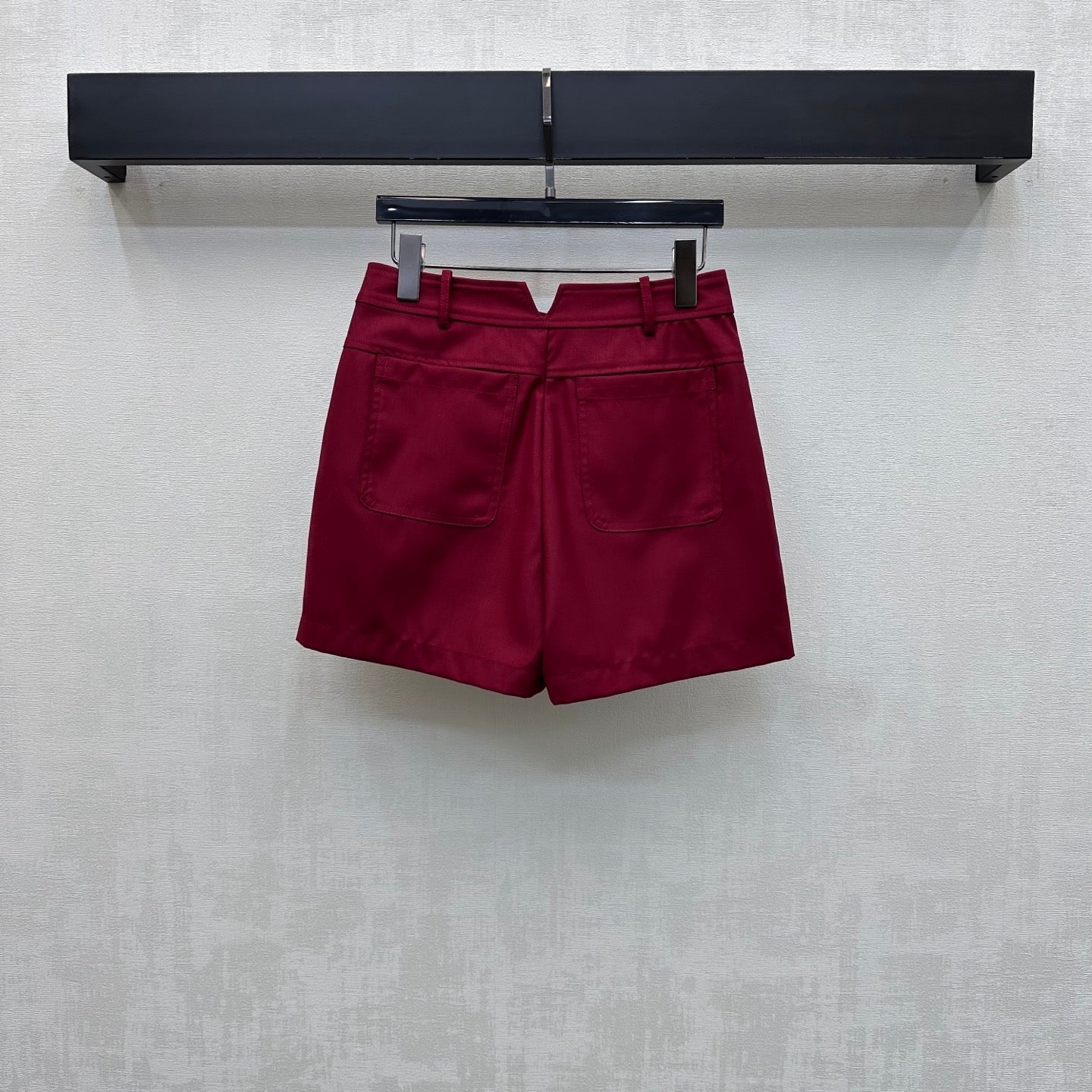HM 26s Cropped Short Burgundy Cotton 378805