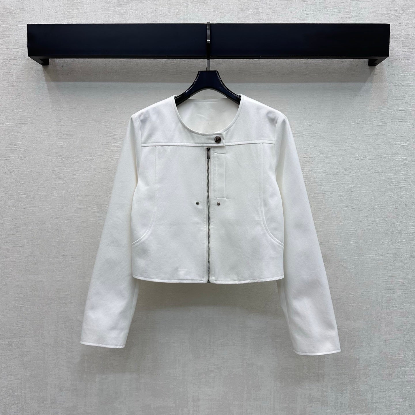 HM 26s Twill Jacket White Cotton 378843
