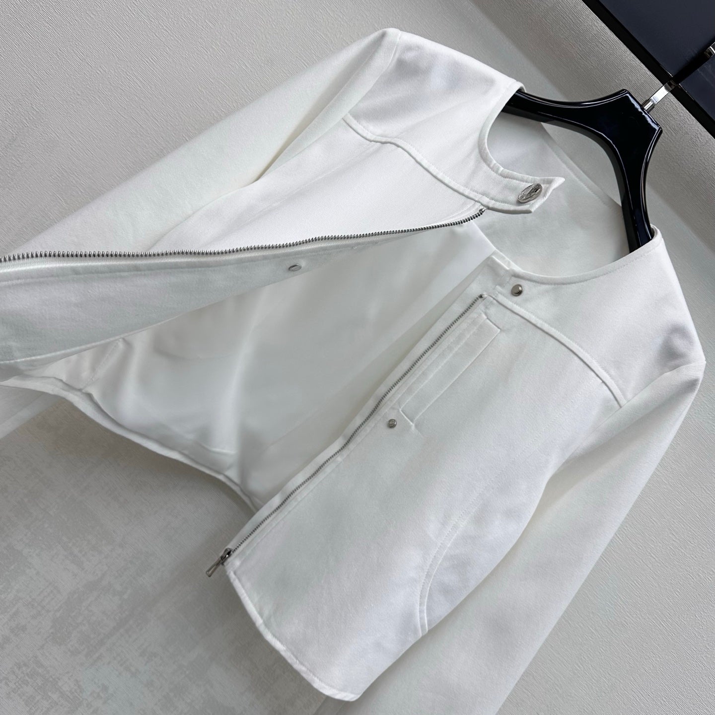 HM 26s Twill Jacket White Cotton 378843