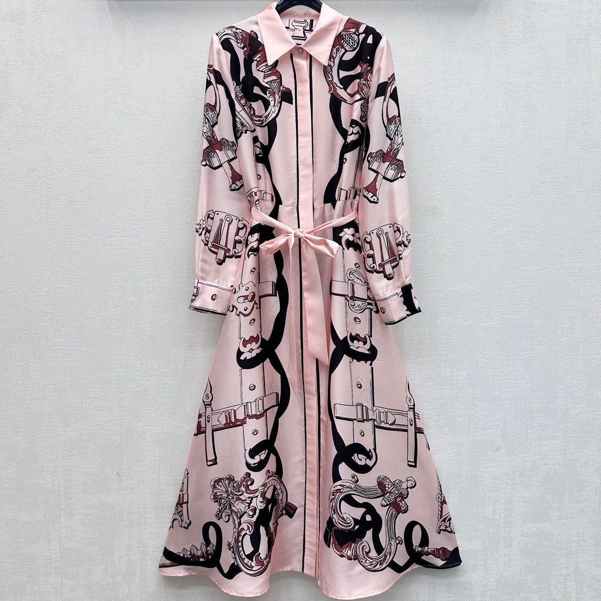 Hermes 26s Shirt Dress 718
