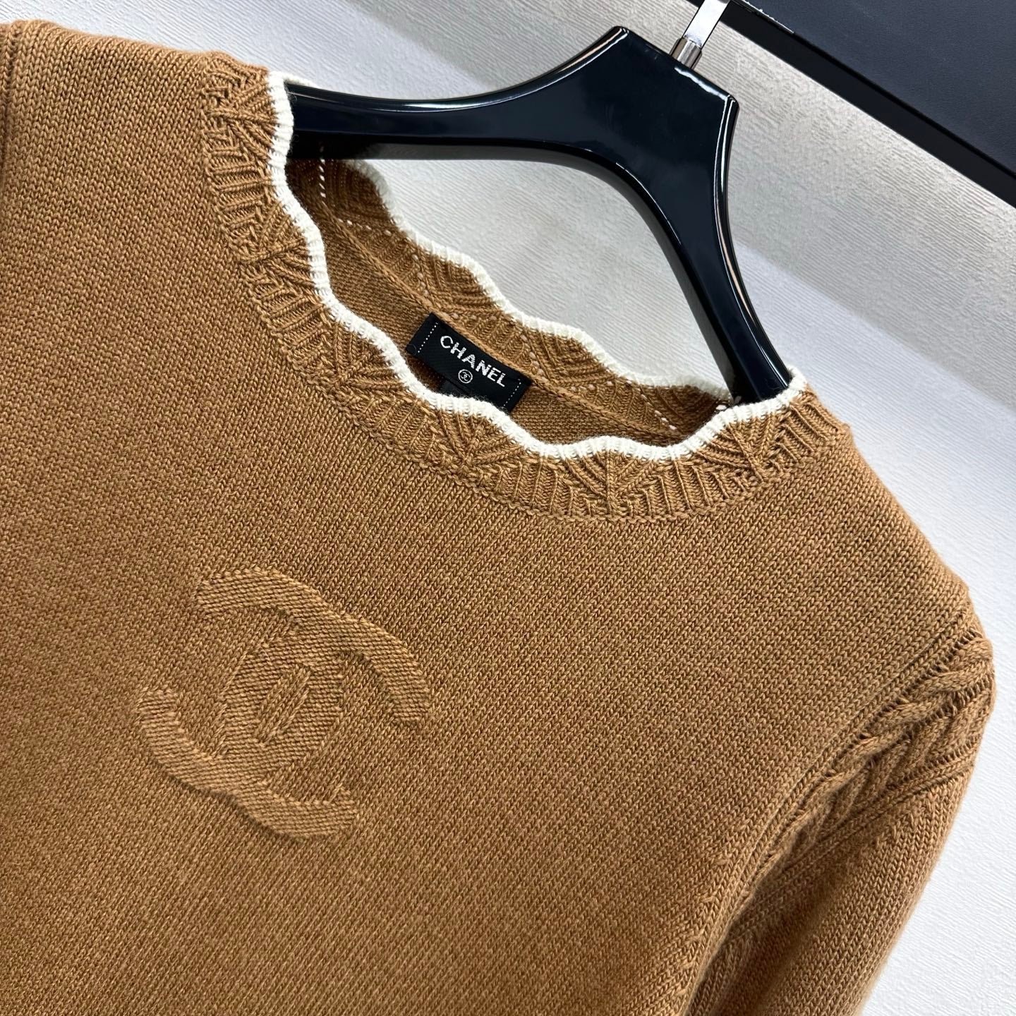 CC 26s Long-Sleeved Top Brown Wool 421302