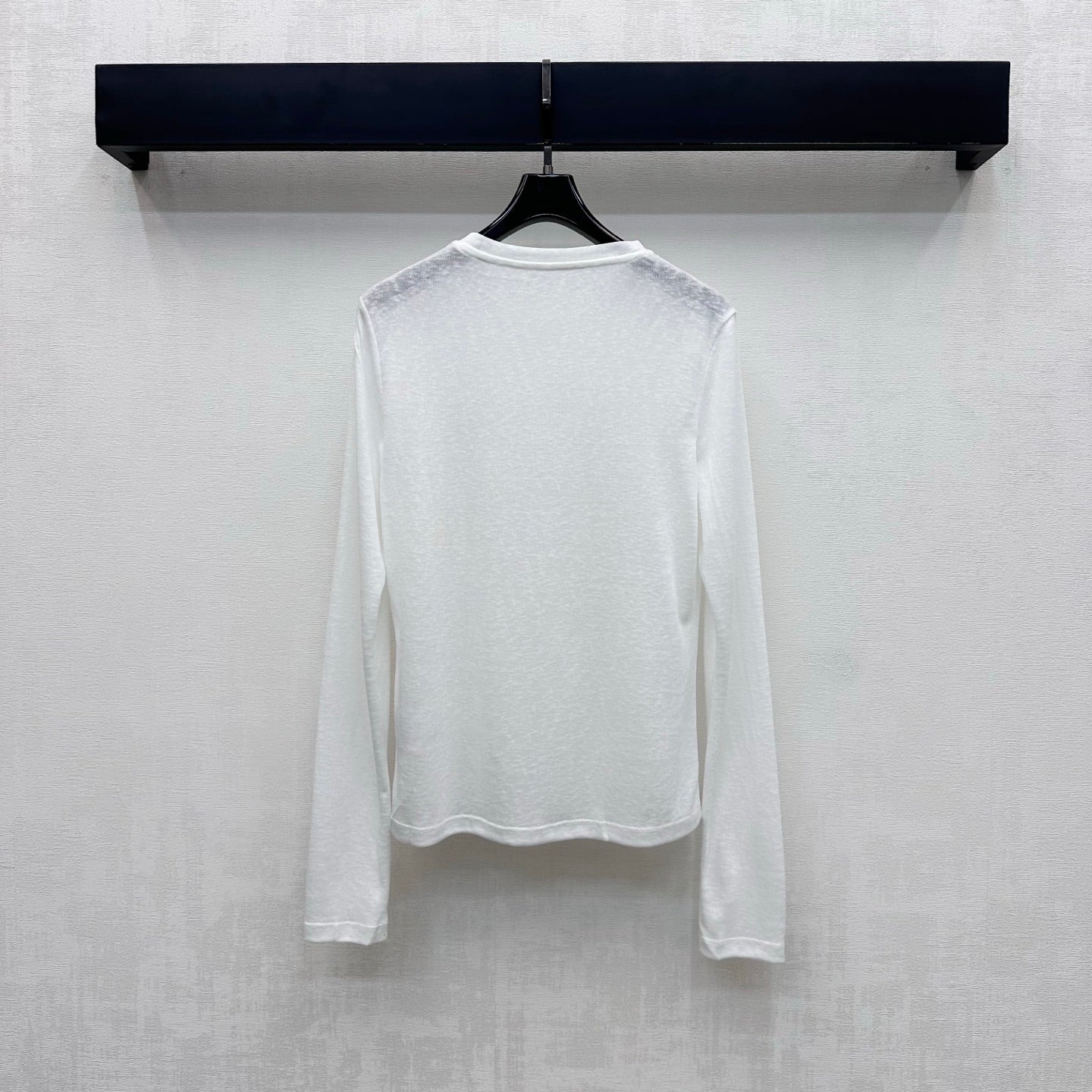 CD 26s Embroidered Slim Fit Long-Sleeve White Cotton 422620