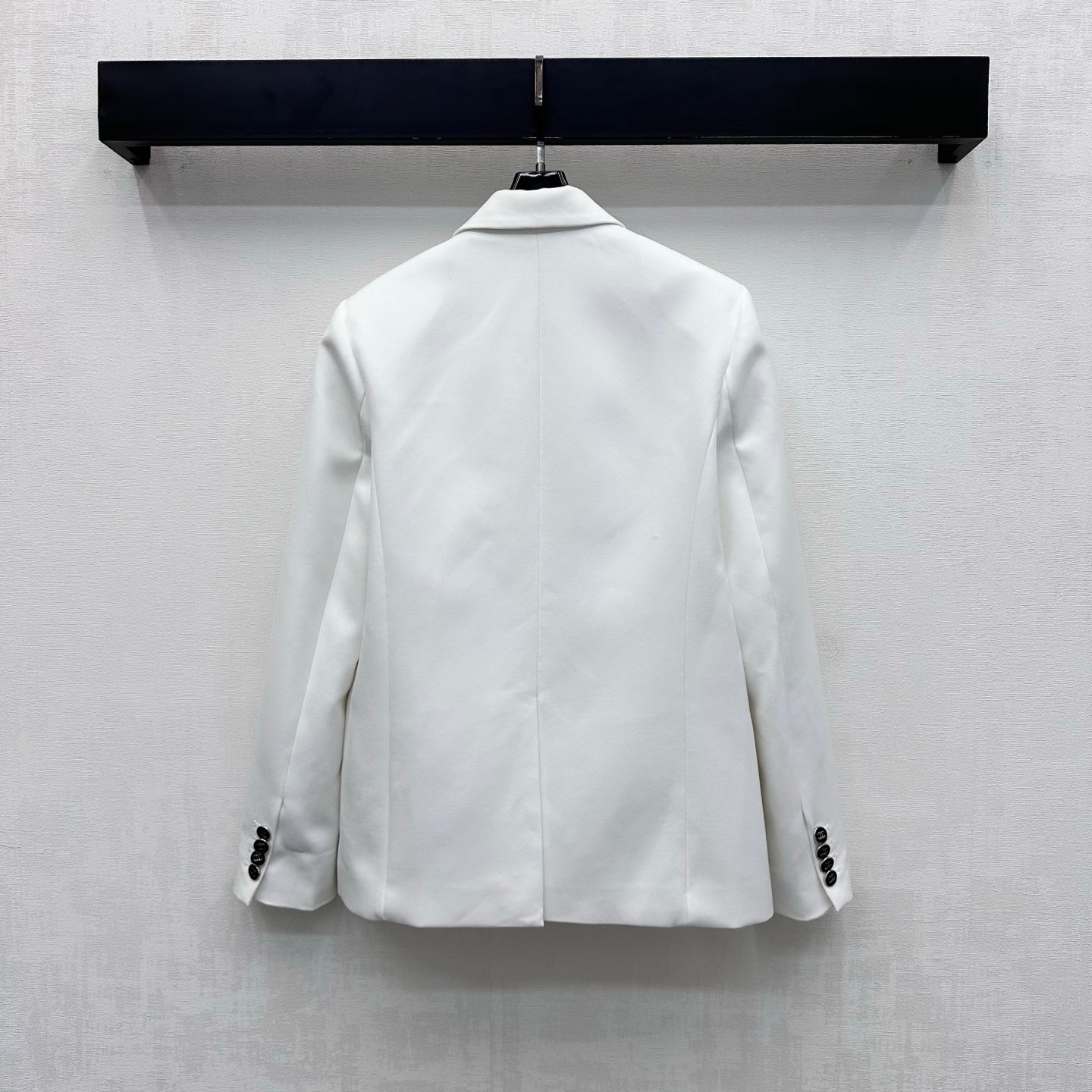 CC 26s Embroidered And Beaded Suit Jacket White Polyester 422605