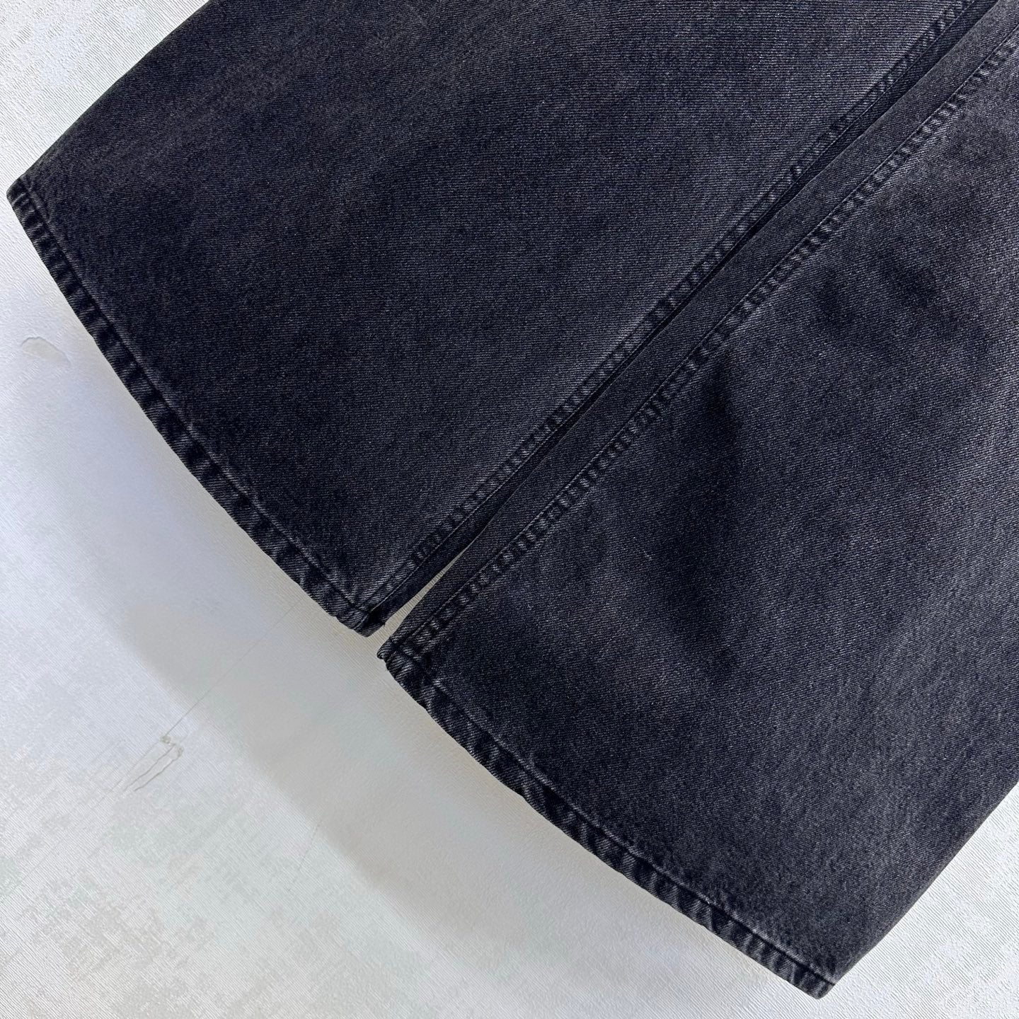CC 26s Label Wide-Leg Jeans Dark Grey Denim 422629