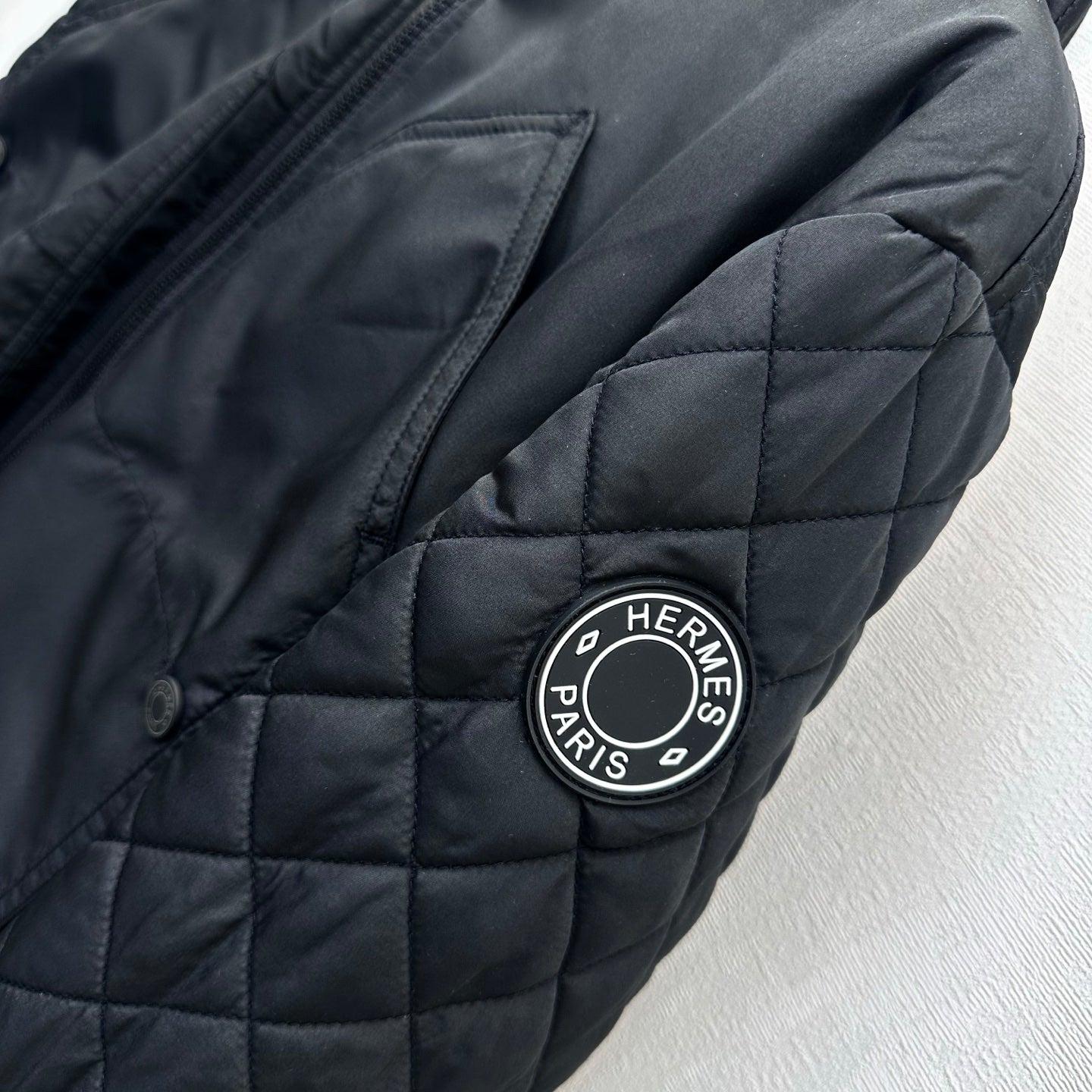 HM 26s "Cahier du Colporteur" Reversible Jacket Grey Cotton 422585