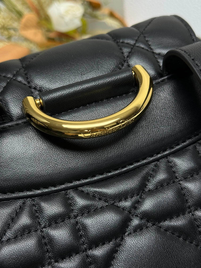 Dior 2026 Caro Backpack 19.5cm Lambskin