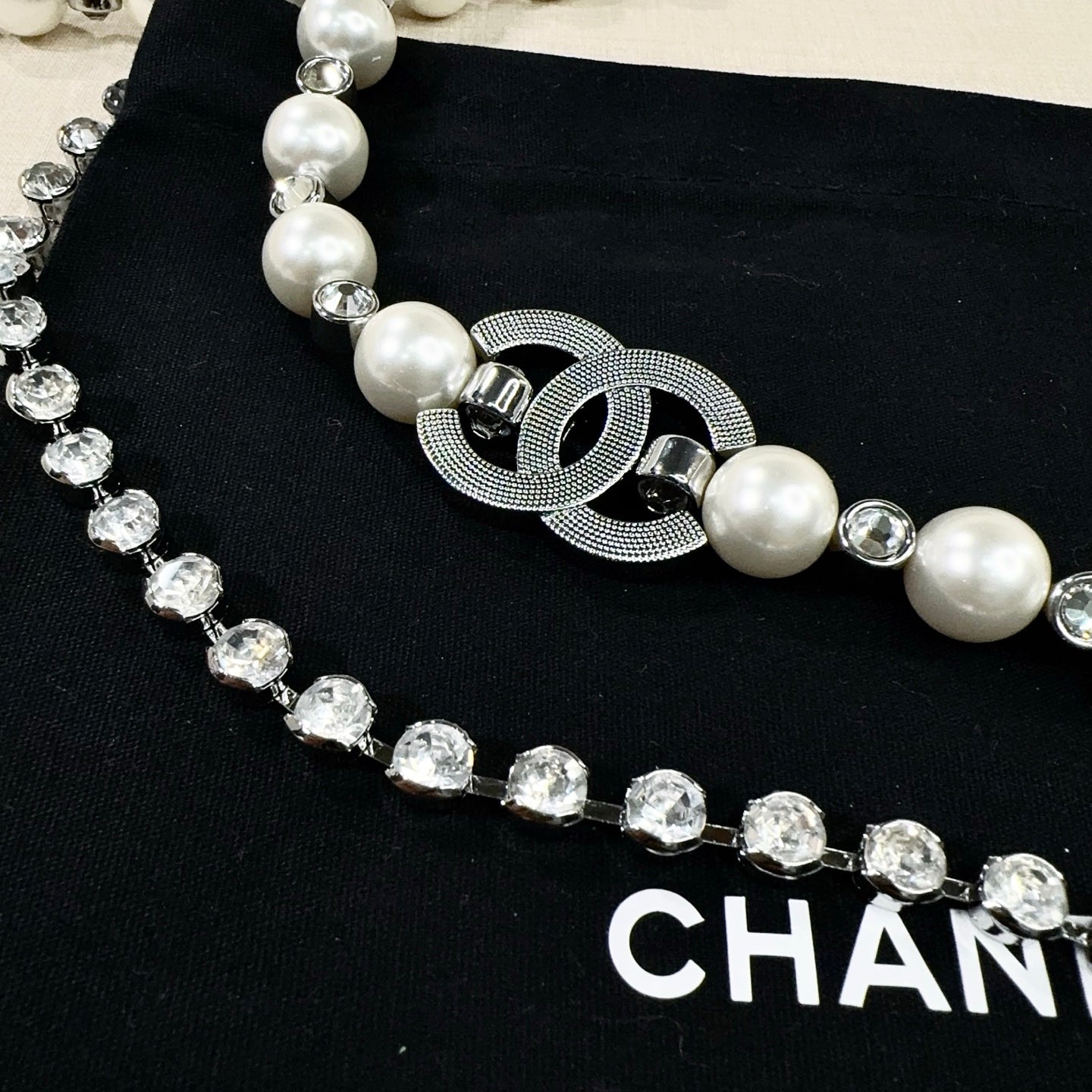 Chanel 2026 CC Logo Plaque Waist Belt 216574