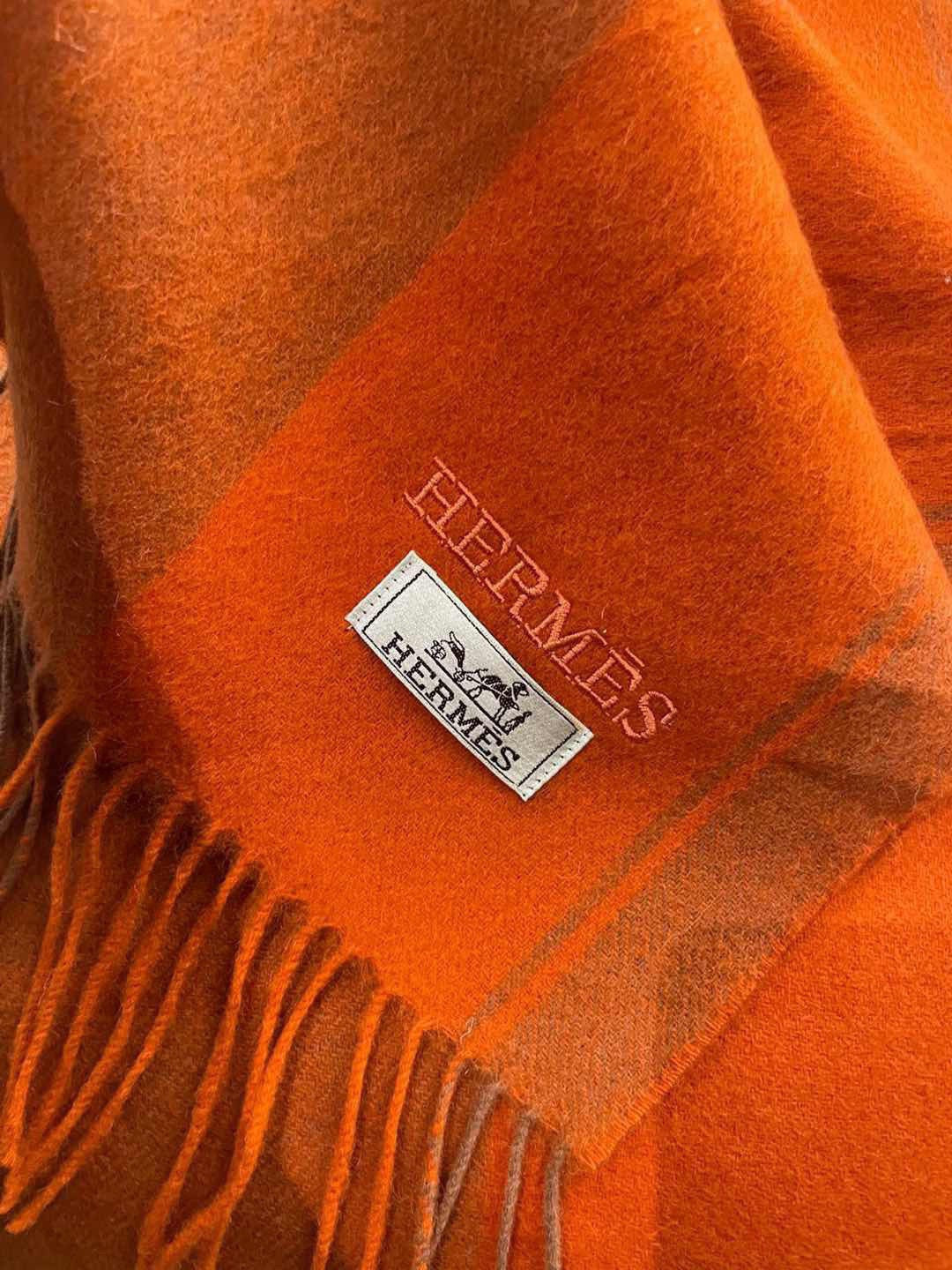 HM 26ss Scarf 180*30cm Orange Cashmere 168151
