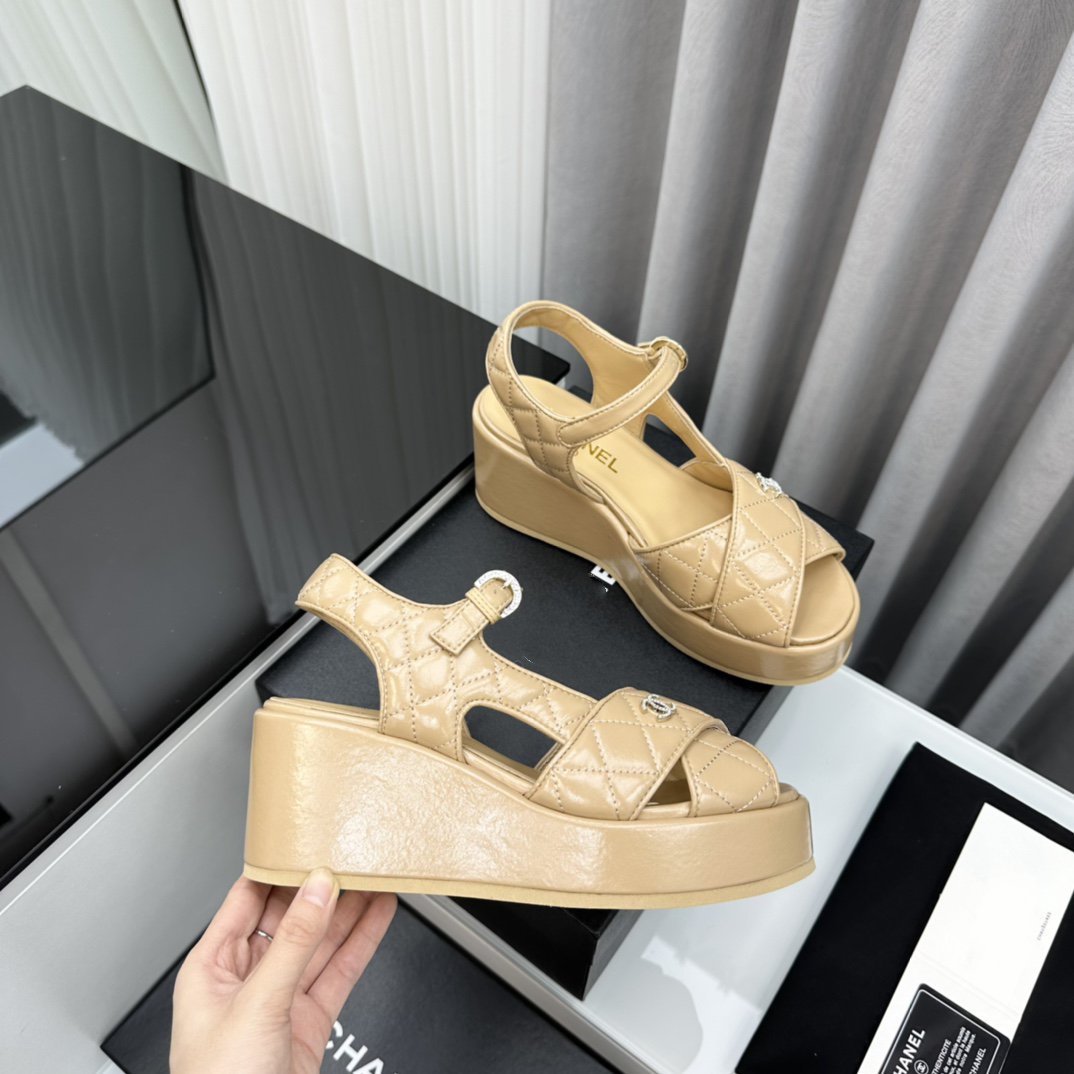 high heel sandals beige lambskin 95