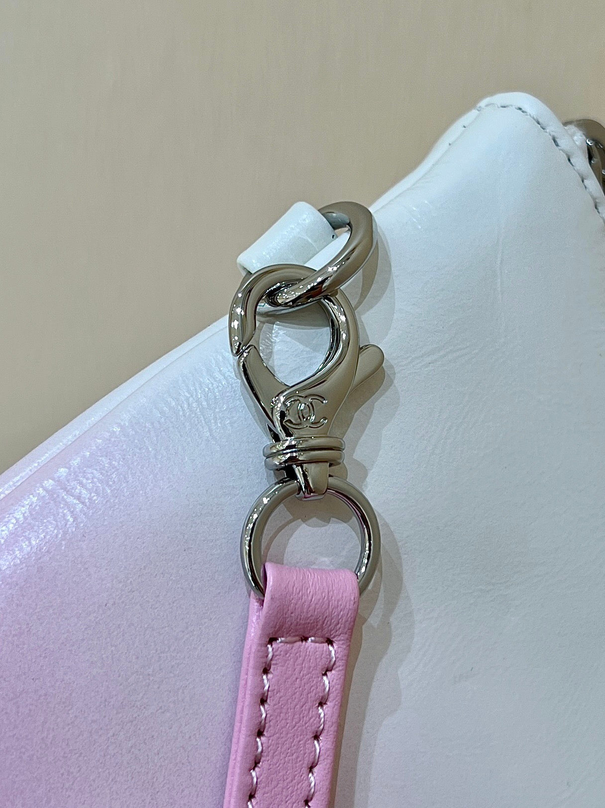 CC 24S Mini Gradient 22 Hobo 35cm Pink White Calfskin