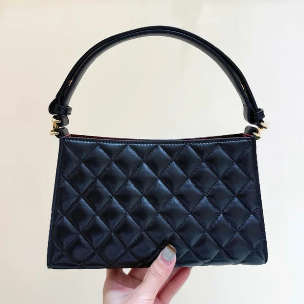 Chanel 2026 Quilting Bag 22.5cm Black Lambskin
