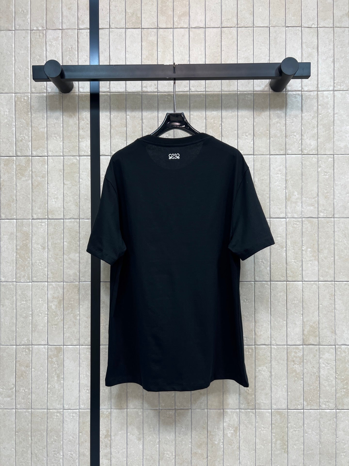 Loewe Relaxed Fit T-shirt Black Cotton 402843