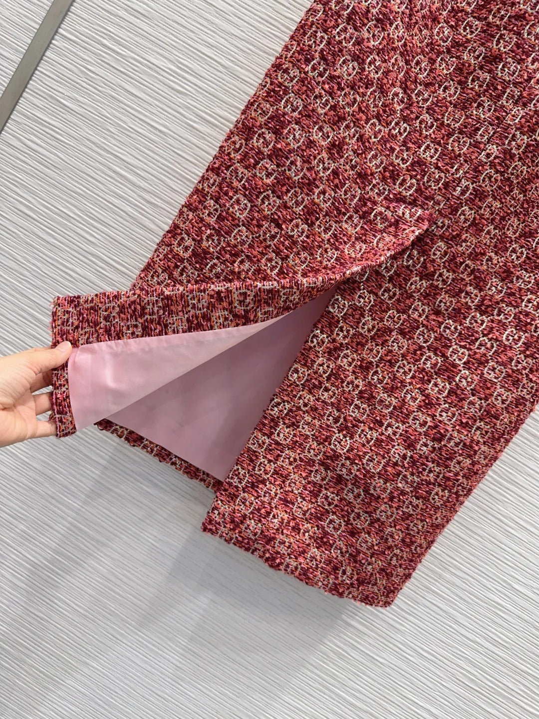 Gucci 2026 Long Midi Skirt Red Polyester 133162
