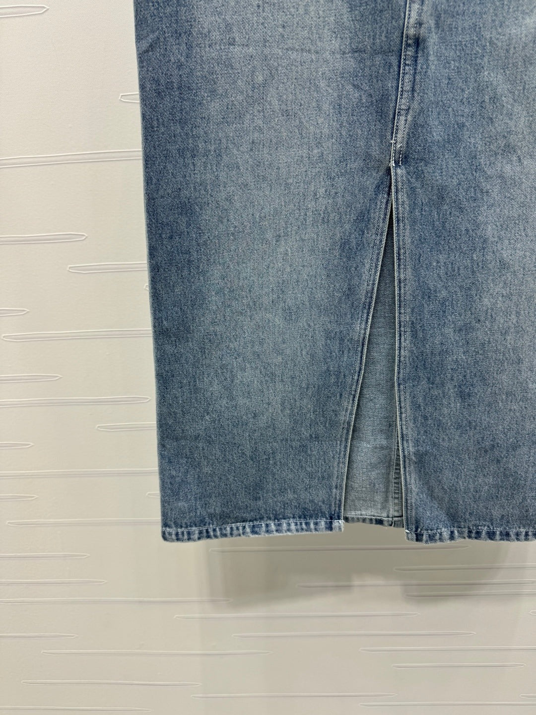 CHANEL LONG DENIM SKIRT