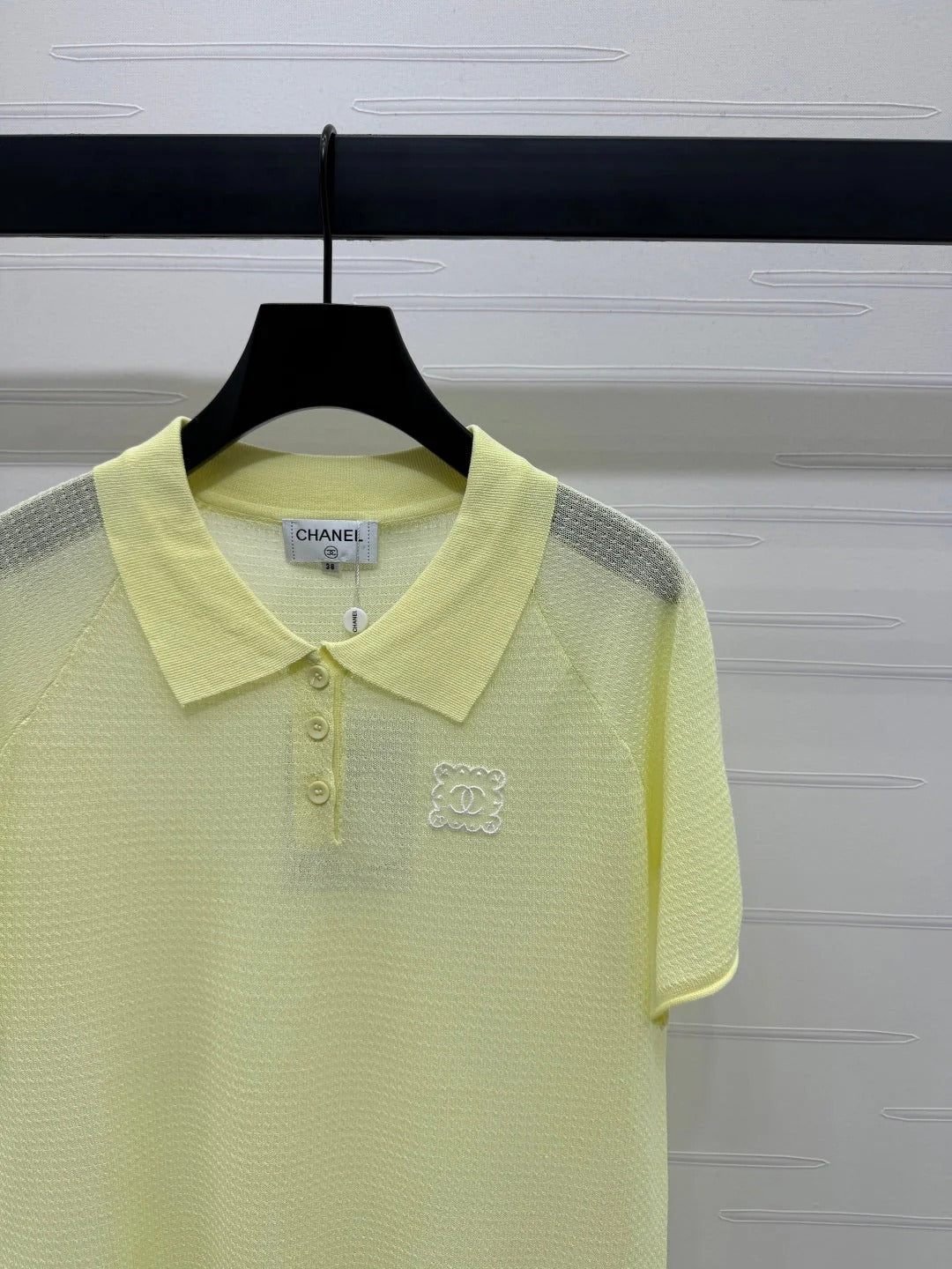 CHANEL POLO SHIRT YELLOW 274900