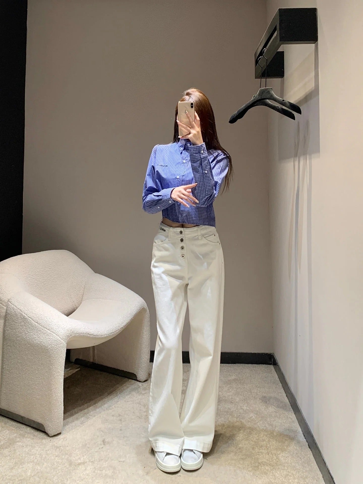 MIUMIU LONG SLEEVE SHIRT STYLE 427