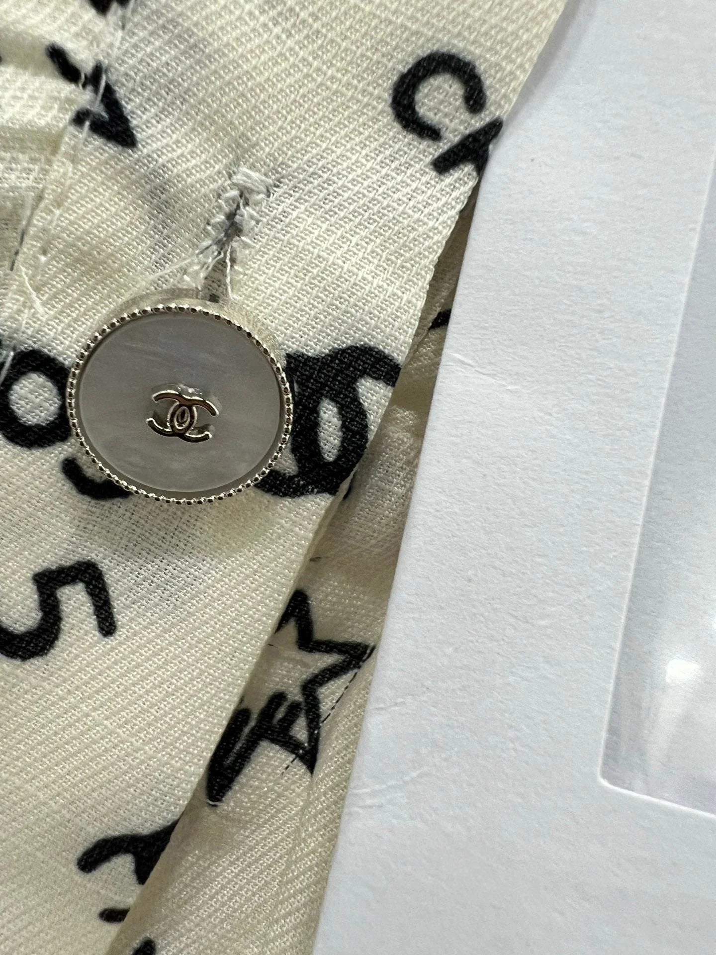 CHANEL WHITE SPAGHETTI STRAP DRESS 269211