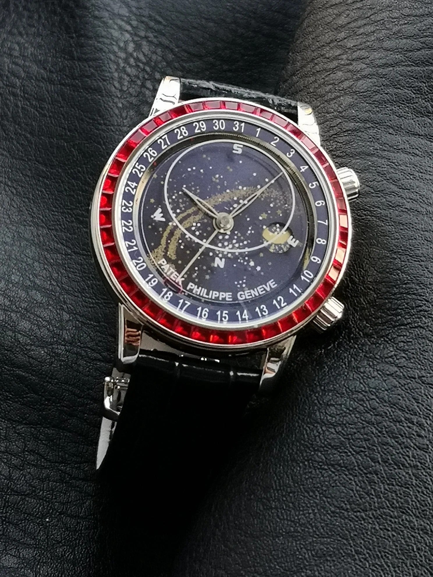 Patek Philippe Celestial Grand Complication 44mm Red Gemstones Blue Dial