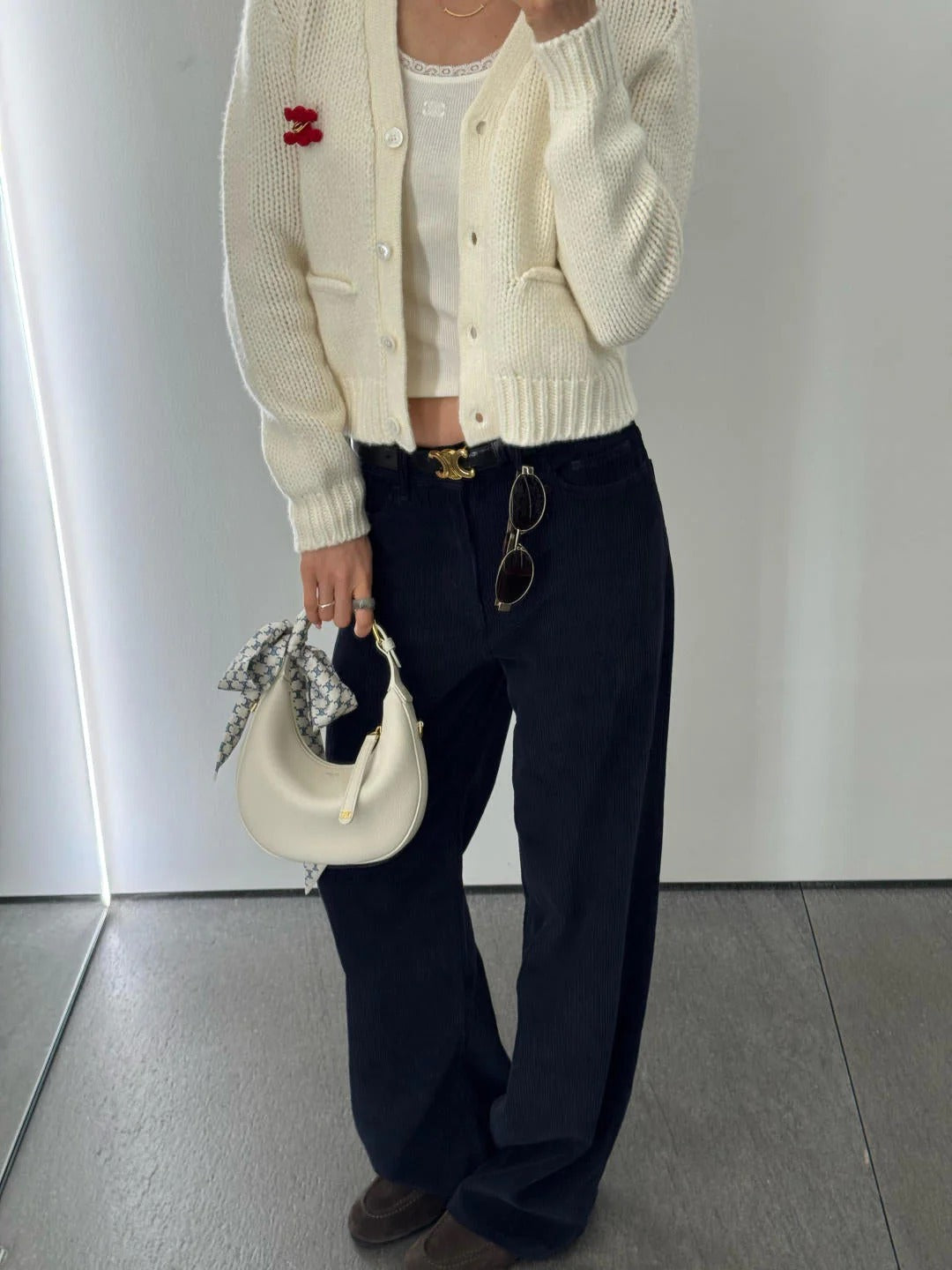 CELINE 25S KNITTED CARDIGAN 0002