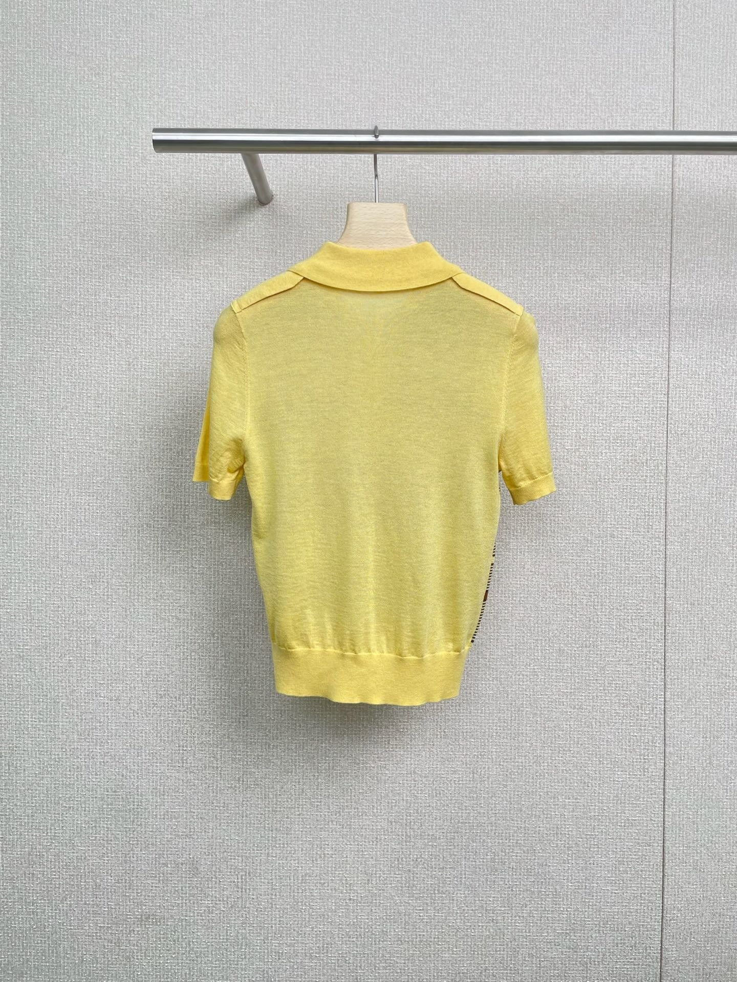 MIUMIU KNITTED POLO SHIRT STYLE 324