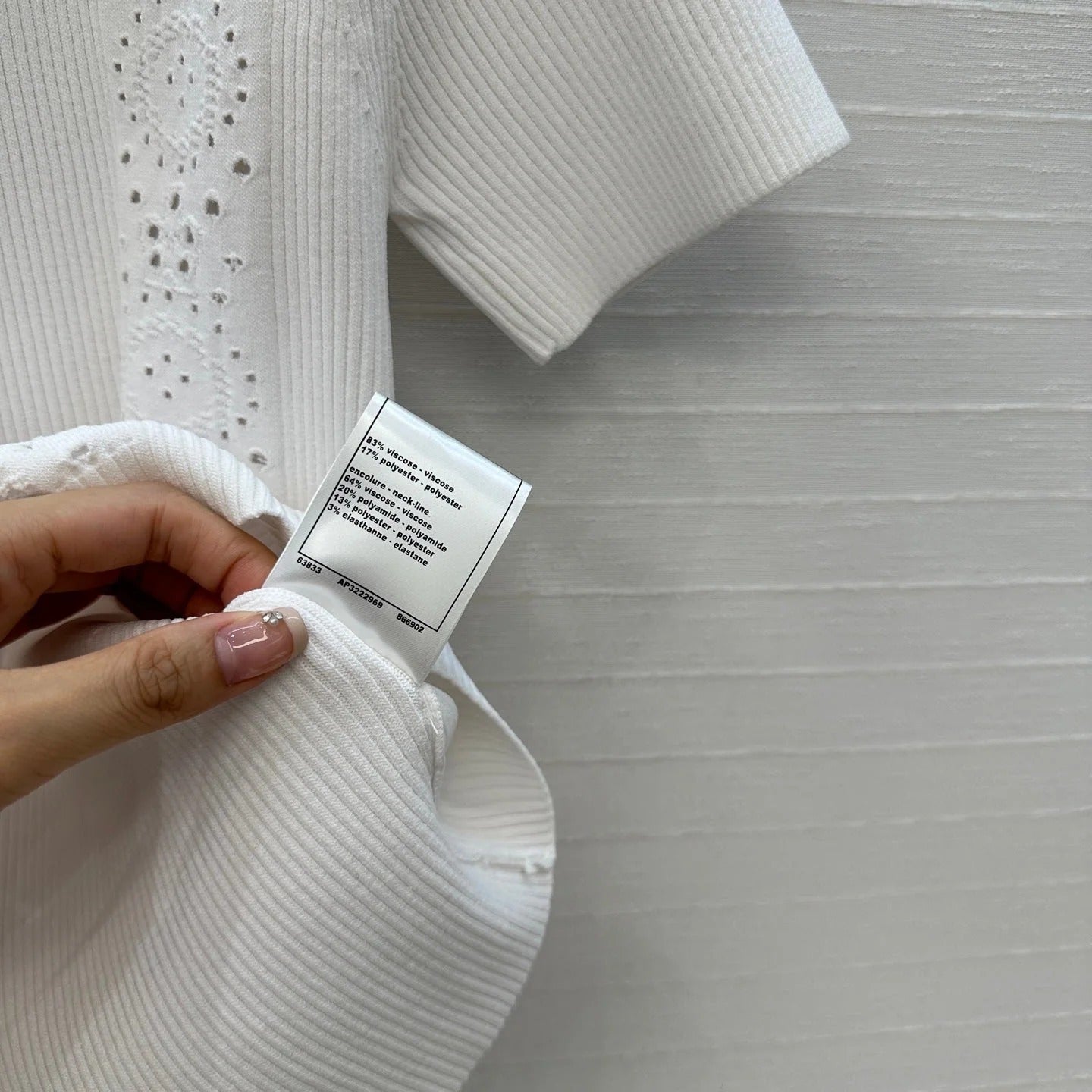 CHANEL KNIT TOP STYLE 64