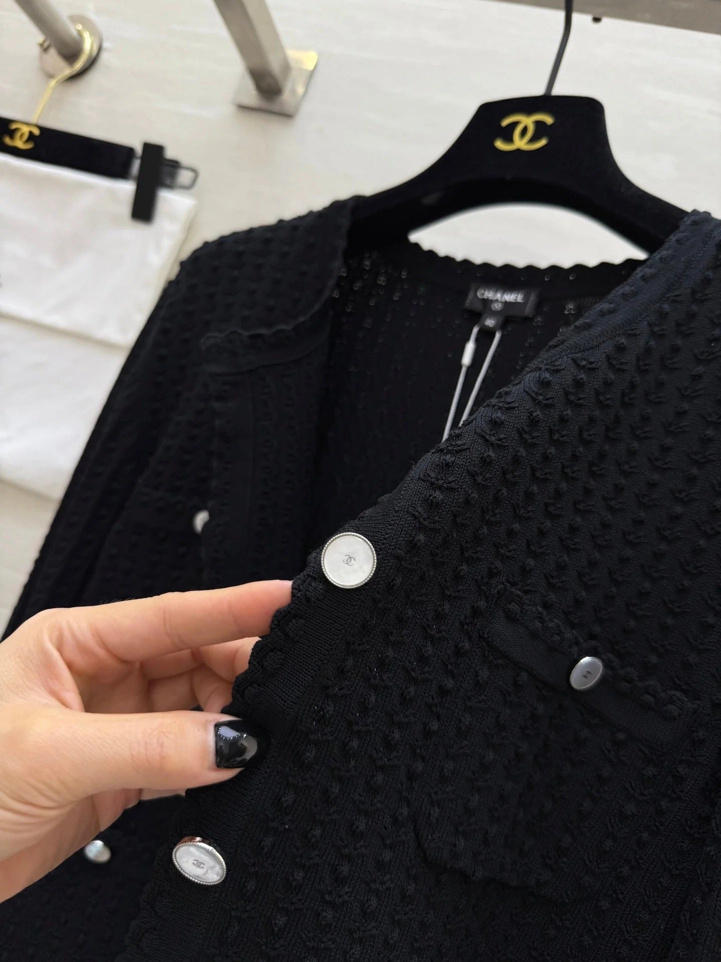 CHANEL CLASSIC KNIT CARDIGAN 265016
