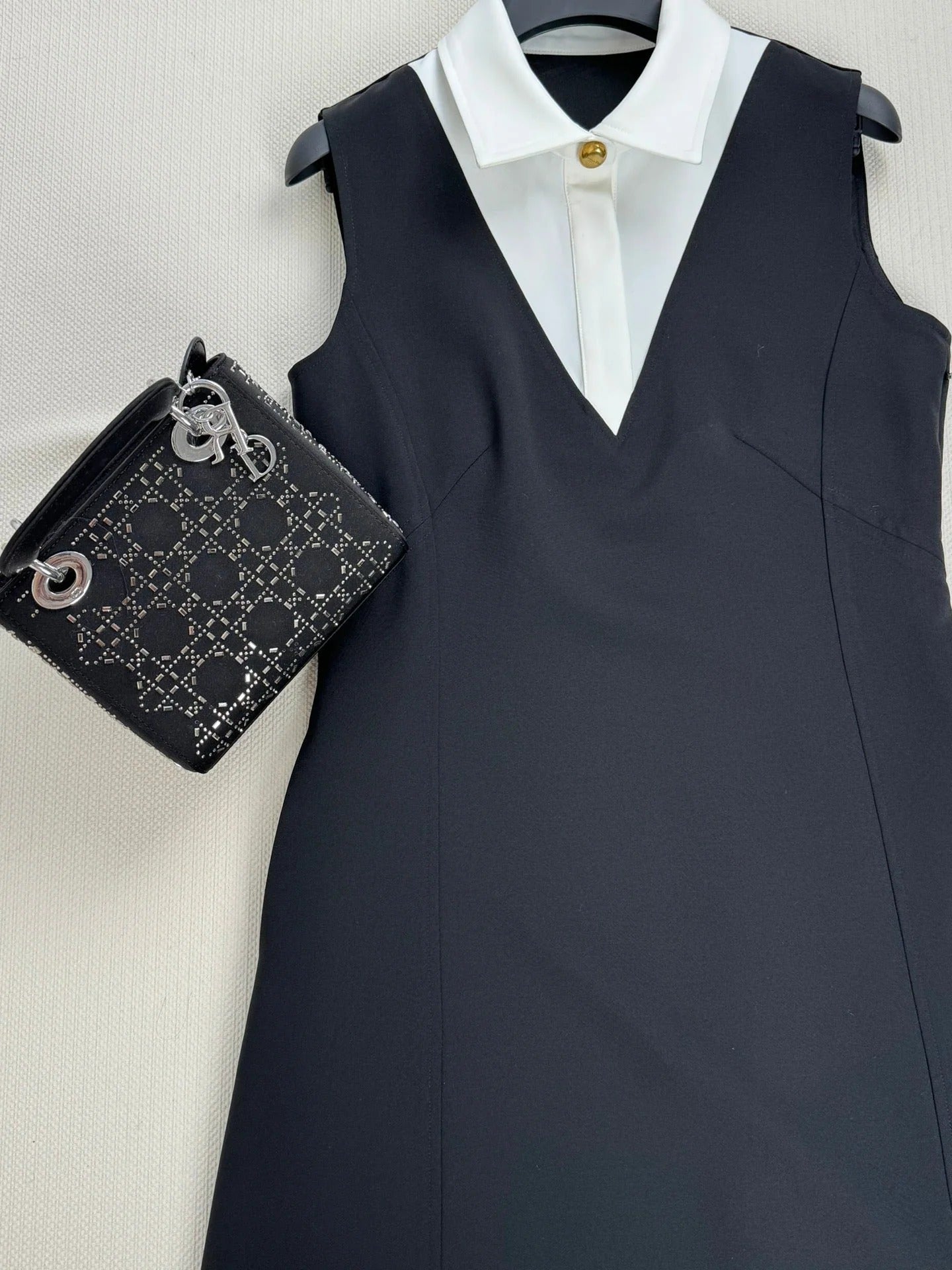 DIOR SLEEVELESS SHIRT DRESS 272923