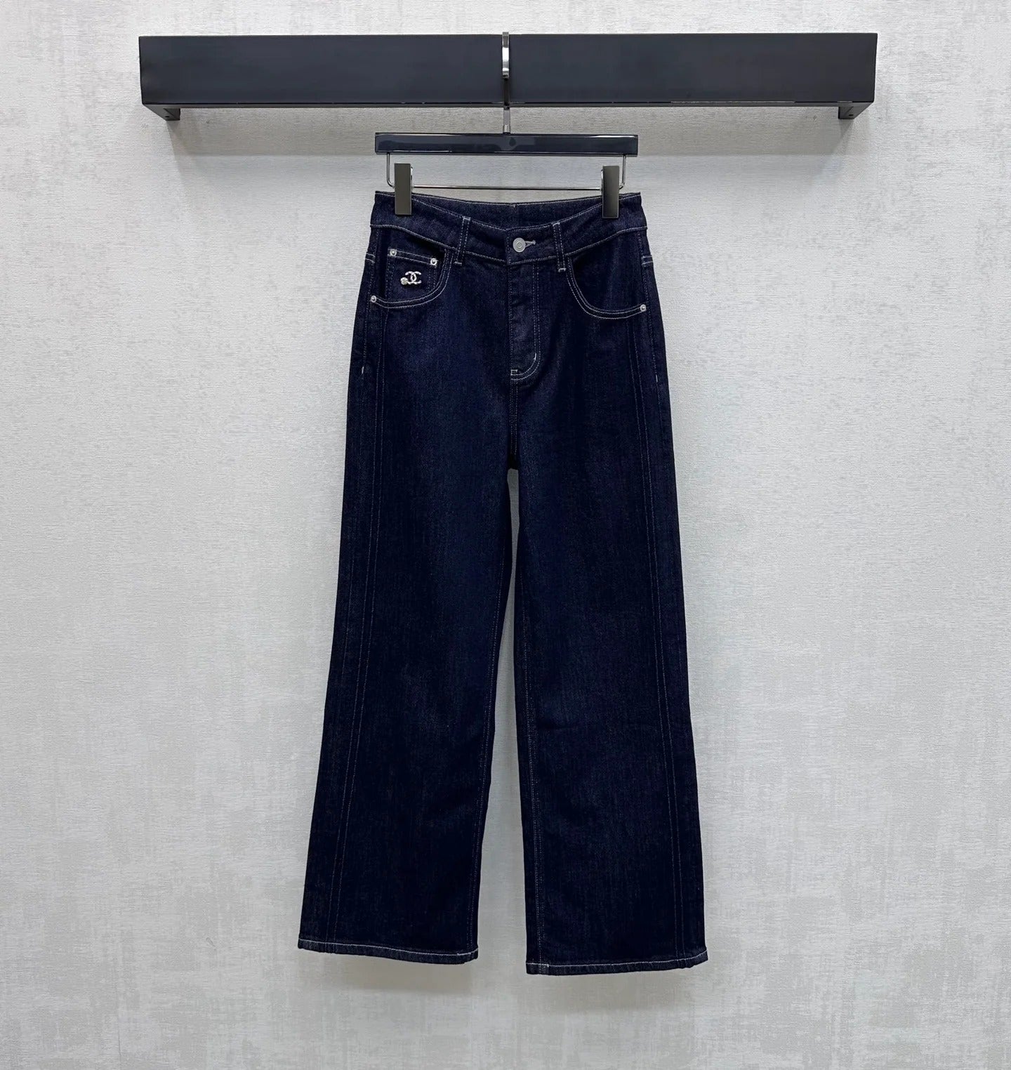 Chanel 2026 Denim Trouser Blue Cotton 355950