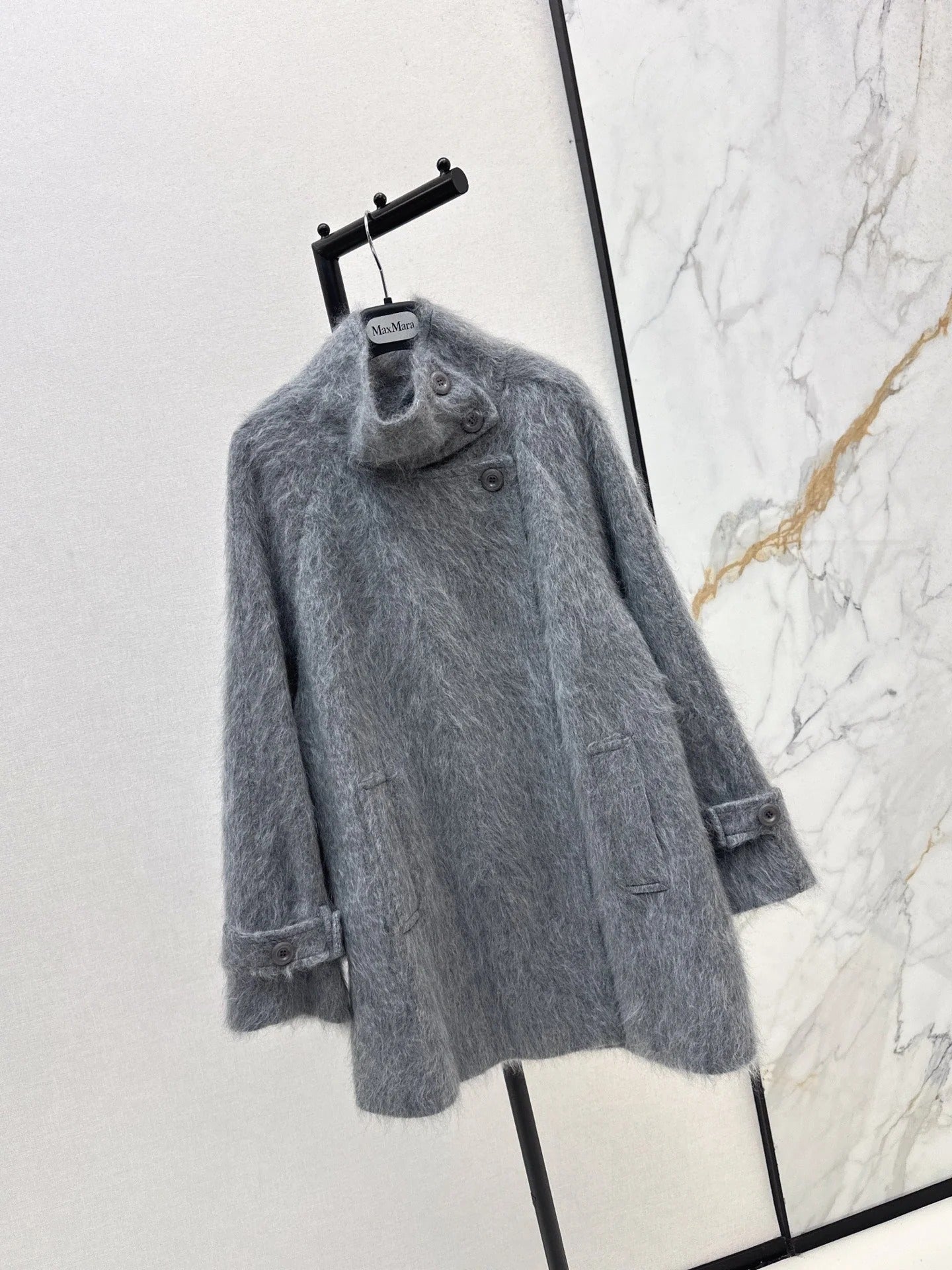 MAX MARA 25S PREMIUM CAPE COAT 095