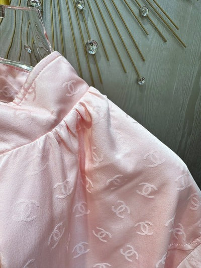 Chanel 2026 Taffeta Jacket Pink Silk