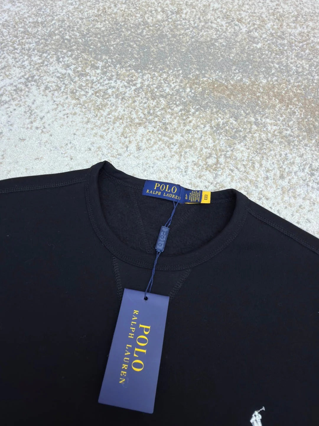 RALPH LAUREN 25S FLEECE SWEATSHIRT WITH EMBROIDERED LOGO 265