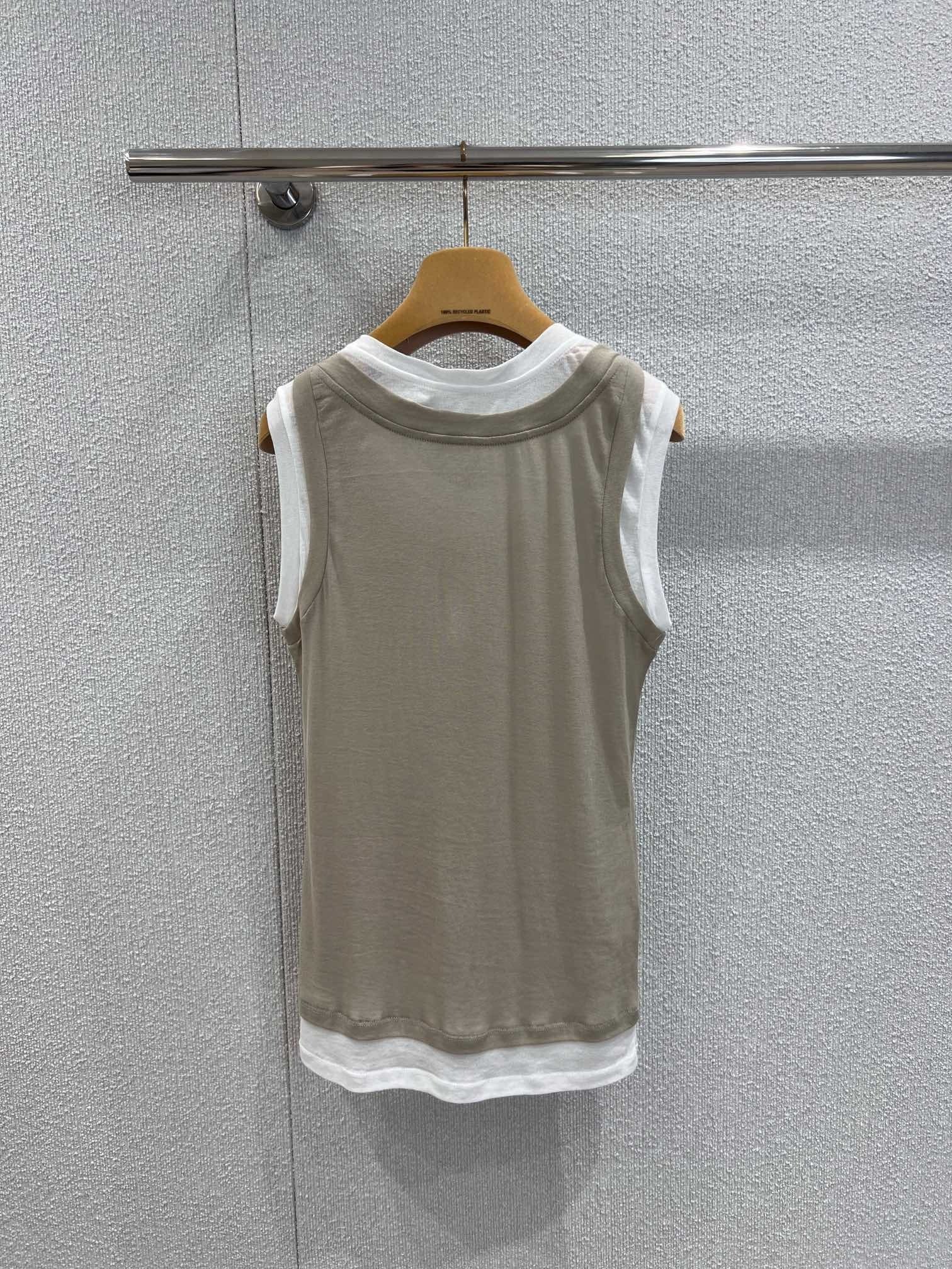 MIUMIU SLEEVELESS TOP 268911
